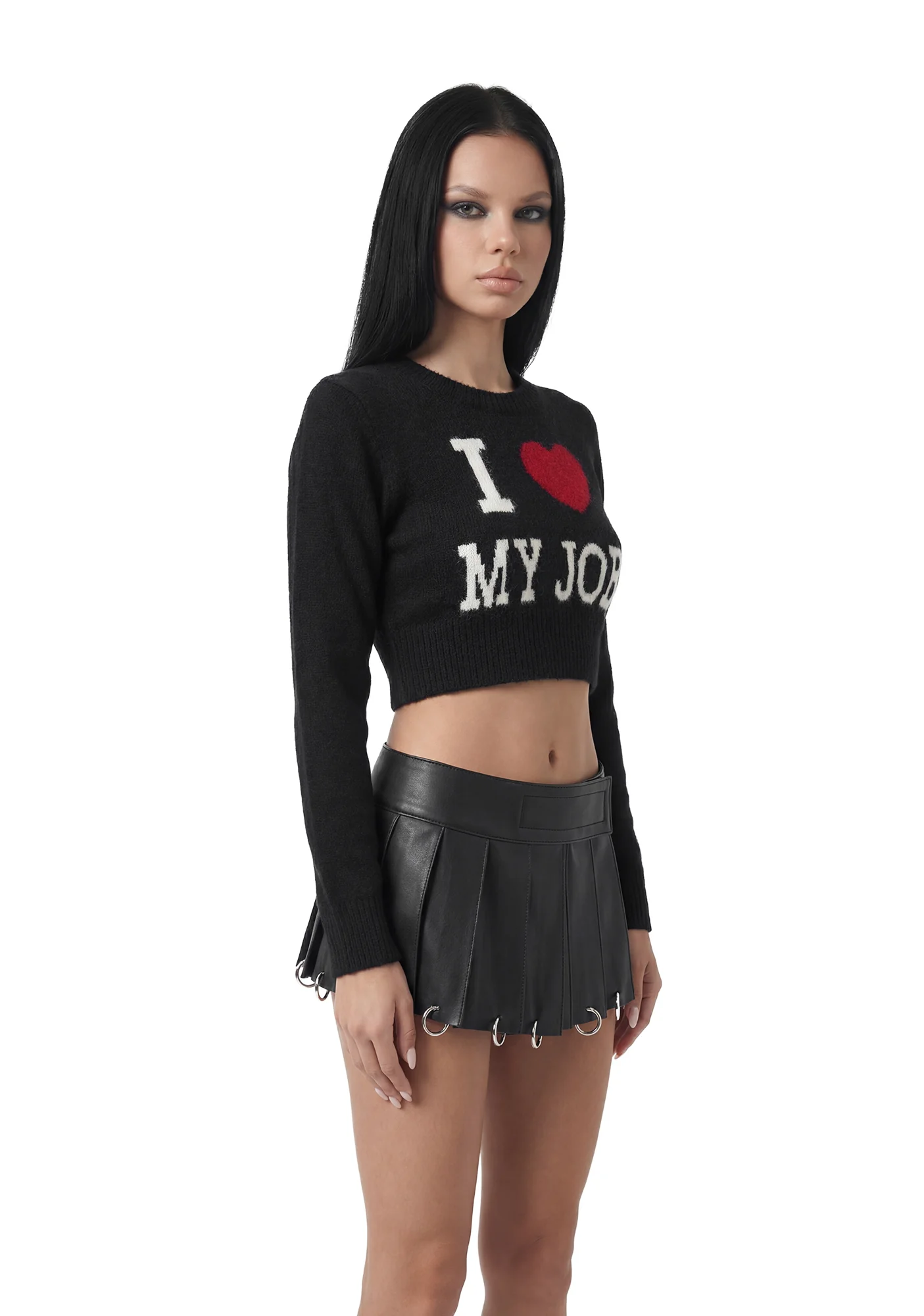 I Love My Job Knit Sweater - Image 3