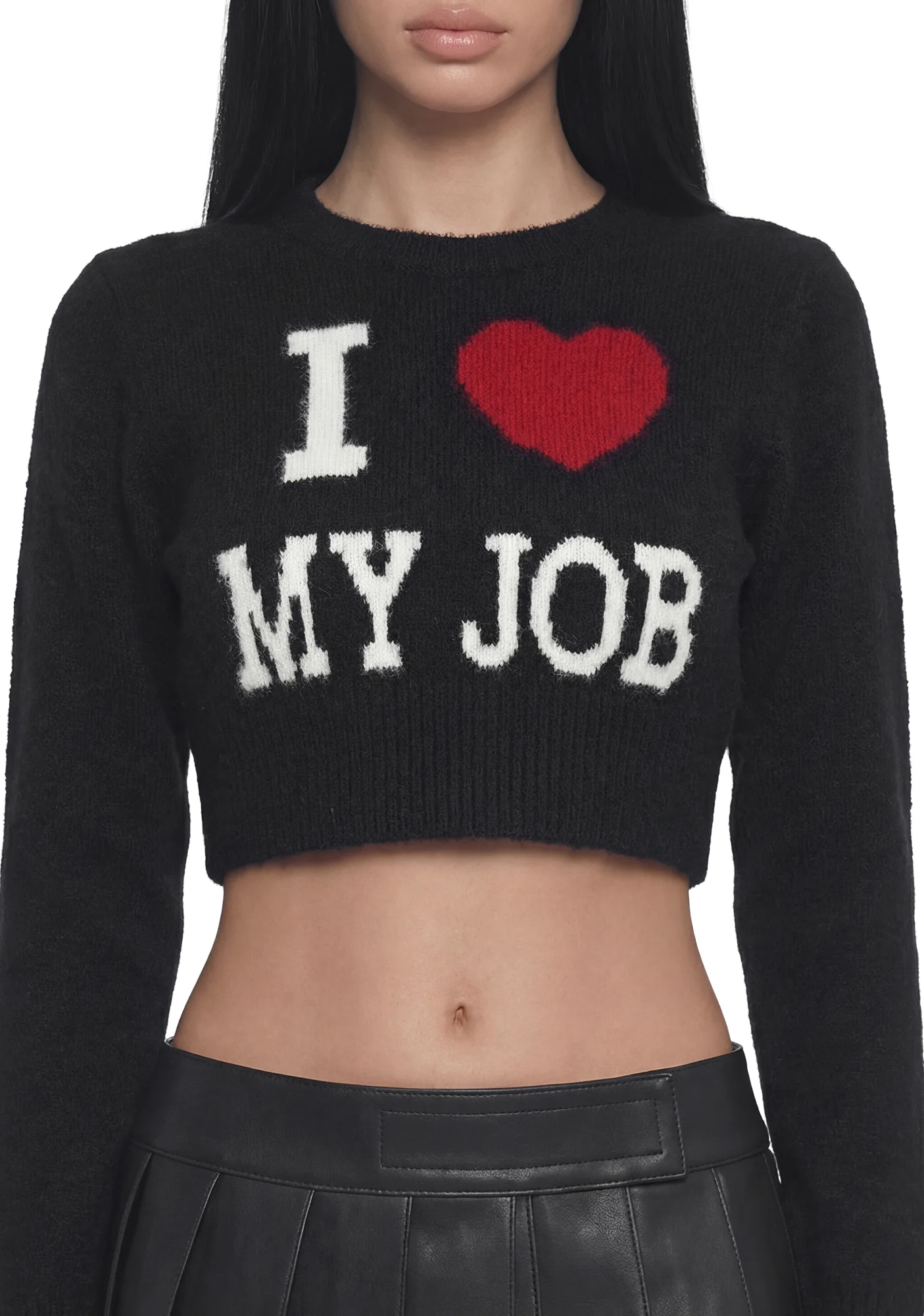 I Love My Job Knit Sweater - Image 5