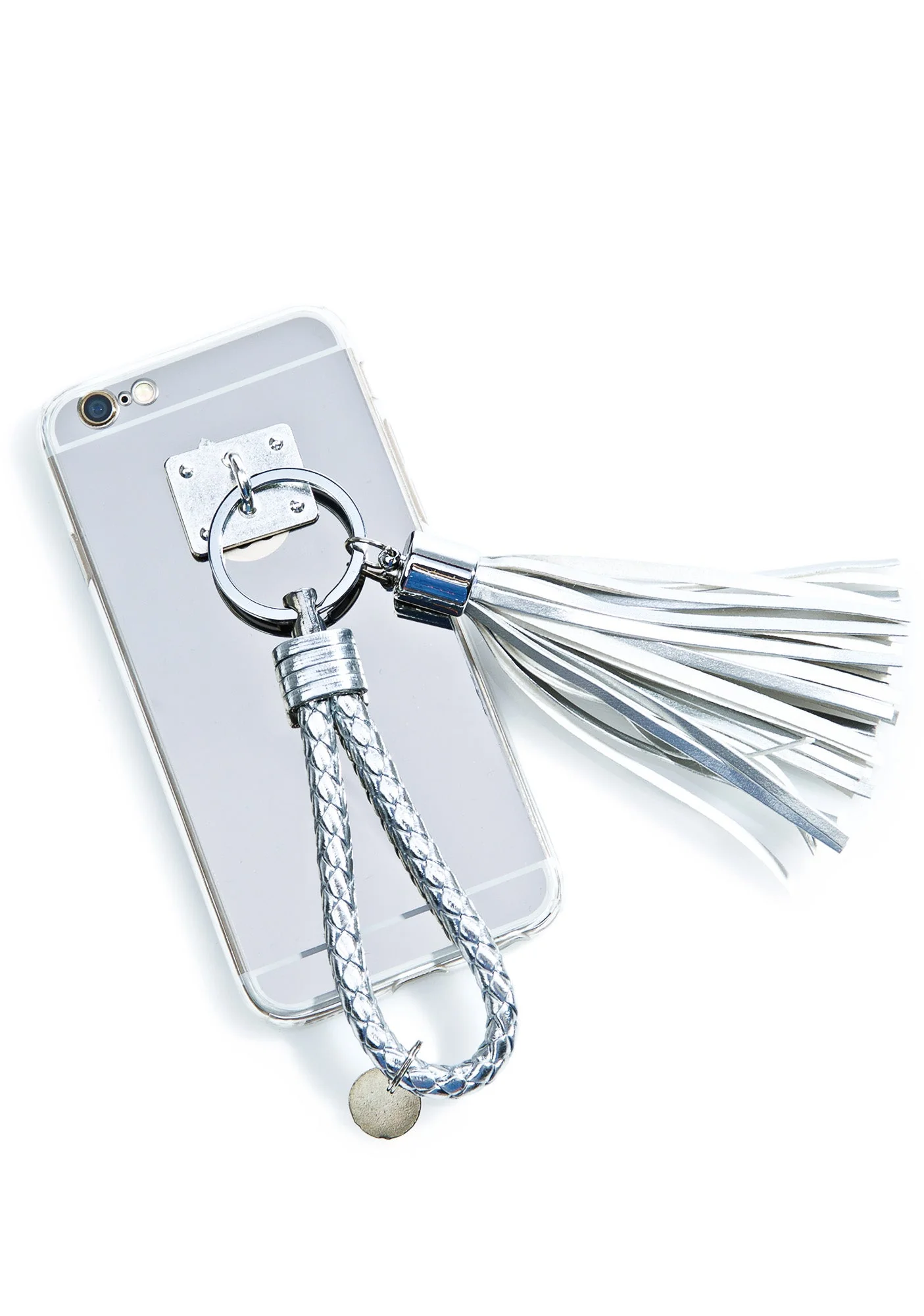 Iâ€™m A Flirt Tassel iPhone 6/6+ Case - Silver - Image 4