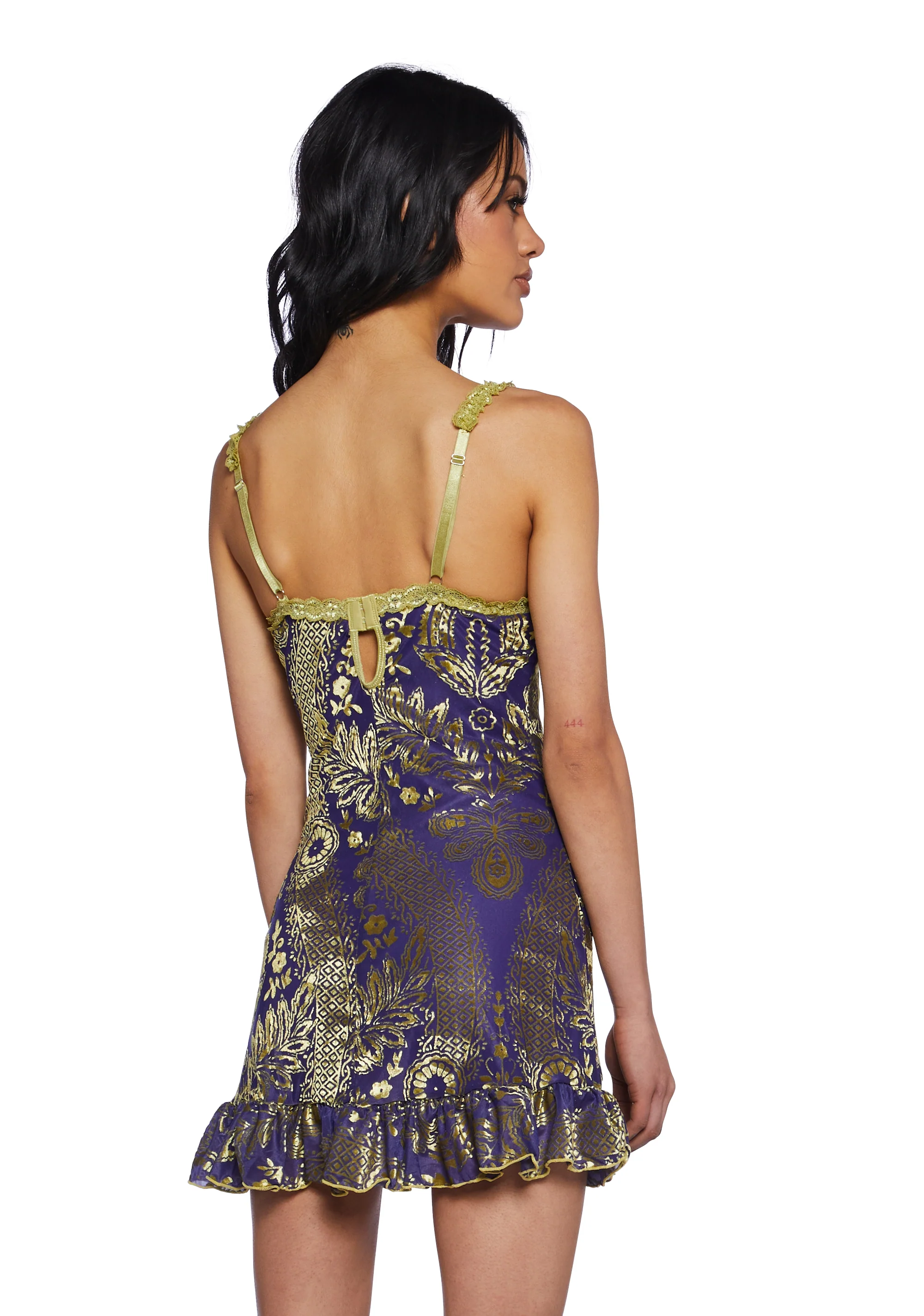 I’m Baby Mini Slip Dress - Purple - Image 3