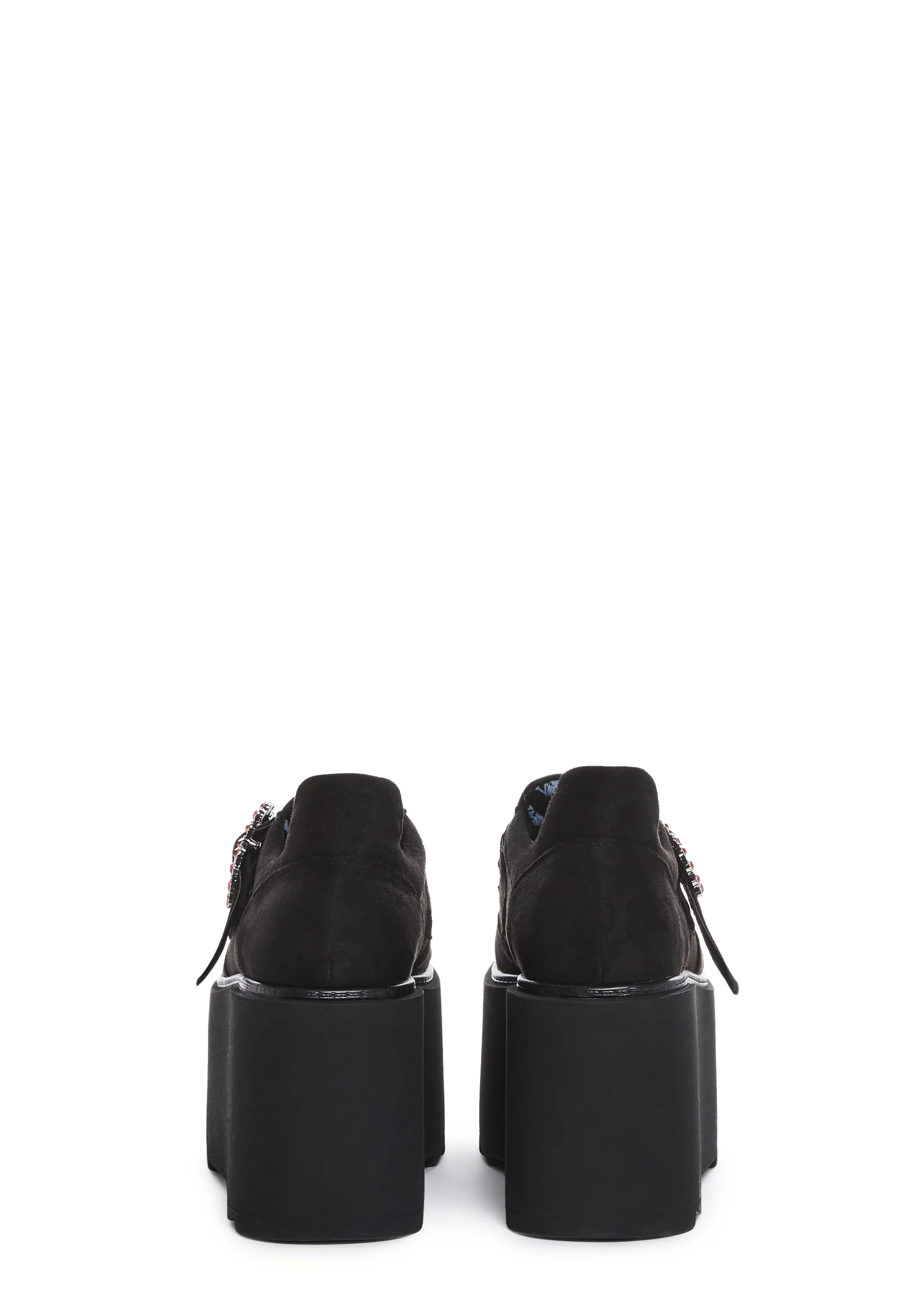 I’m In Love Platform Sneakers - Black - Image 4