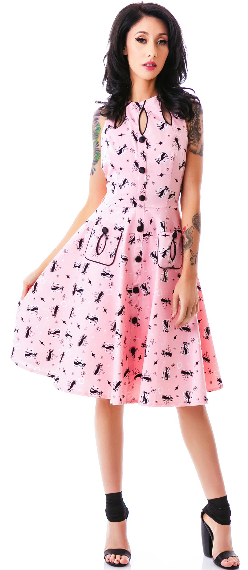 I Want You Meow Kitty Dress - Image 2
