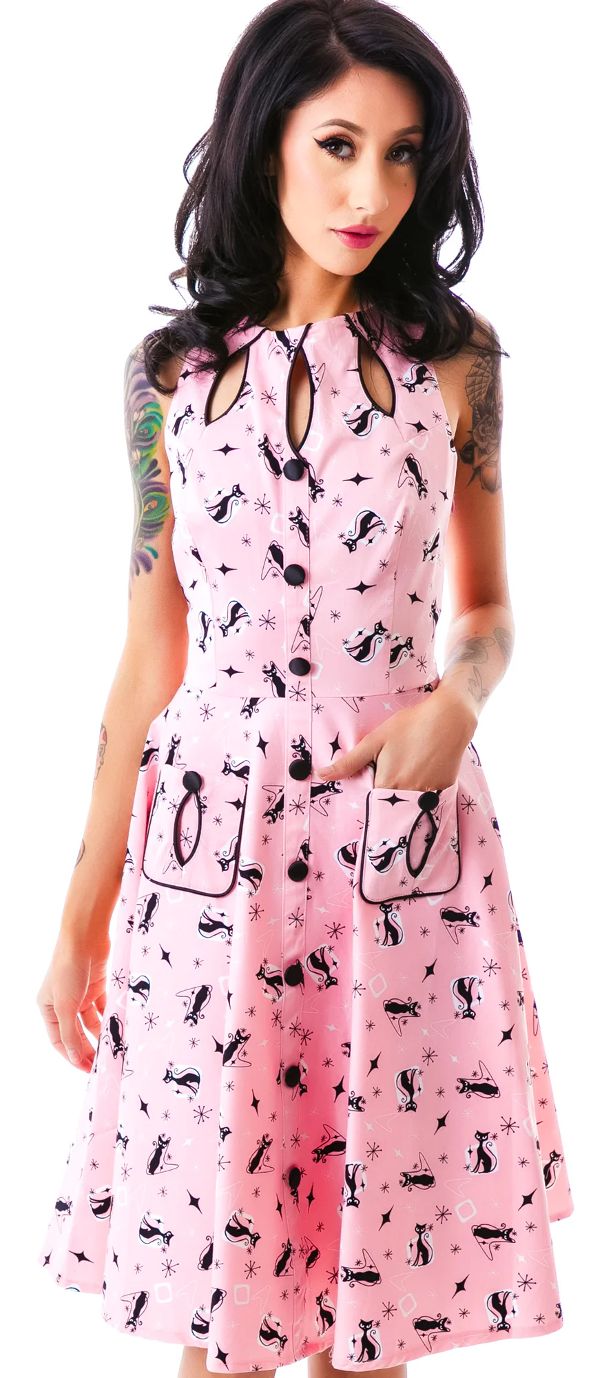 I Want You Meow Kitty Dress - Image 3