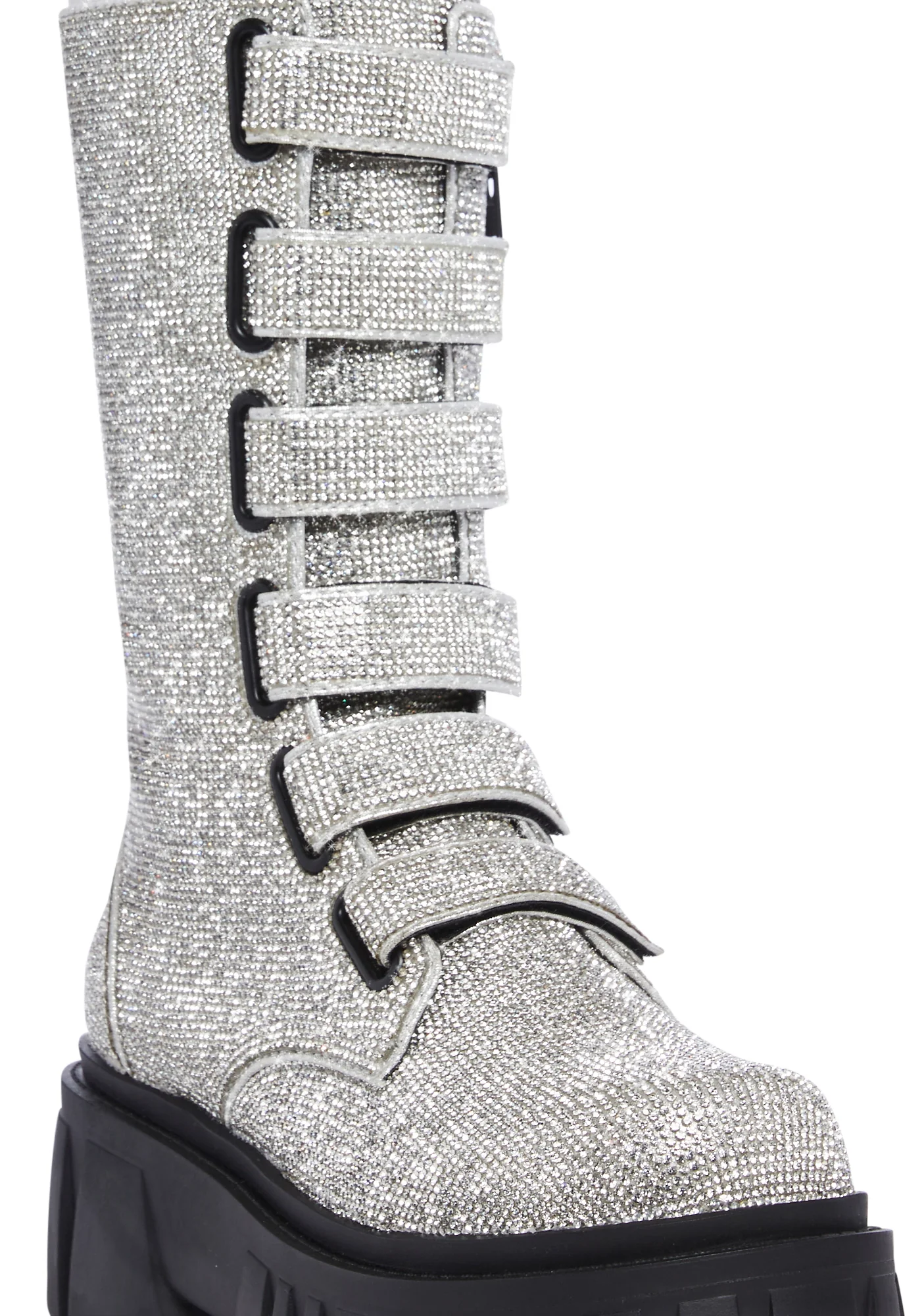 Ice Breaker Combat Boots- Silver - Image 2