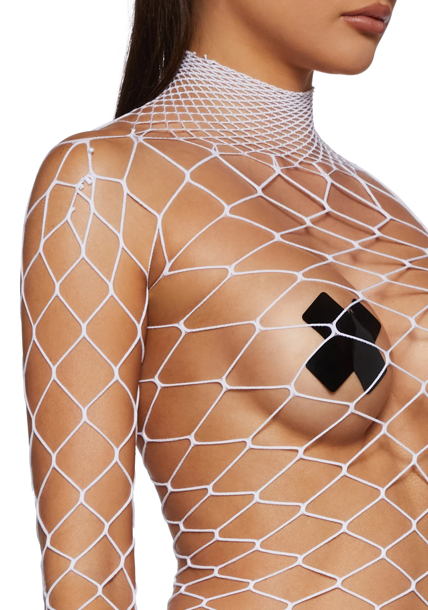 Ice The Damned Fishnet Bodysuit - Image 5