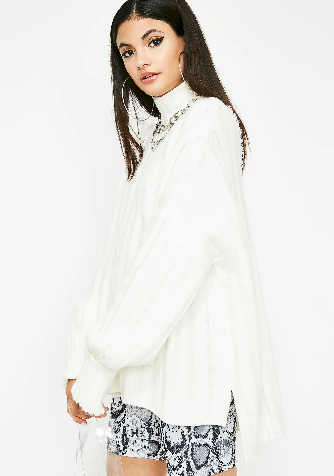 Iced Night Class Turtleneck Sweater - Image 2