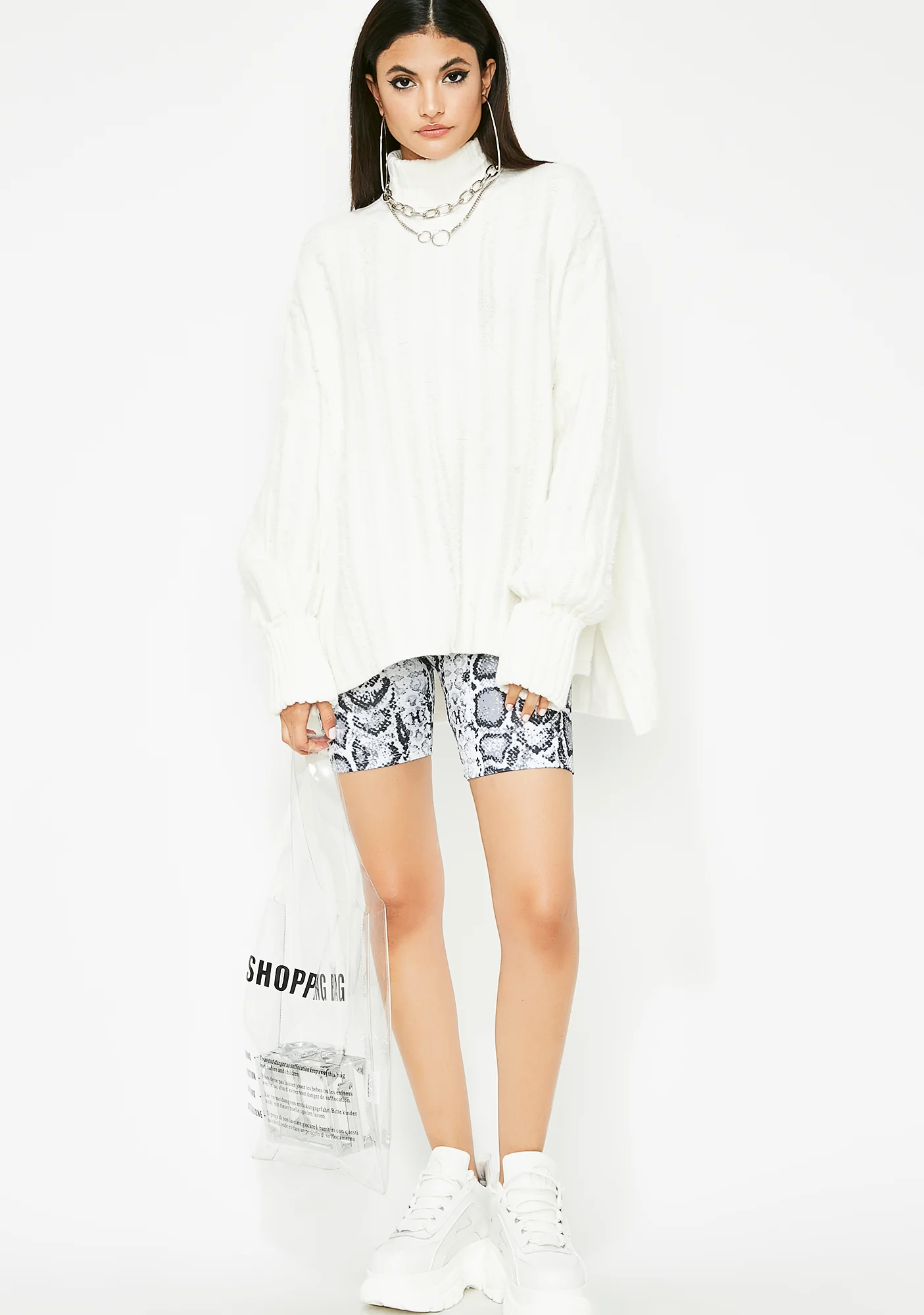 Iced Night Class Turtleneck Sweater - Image 3