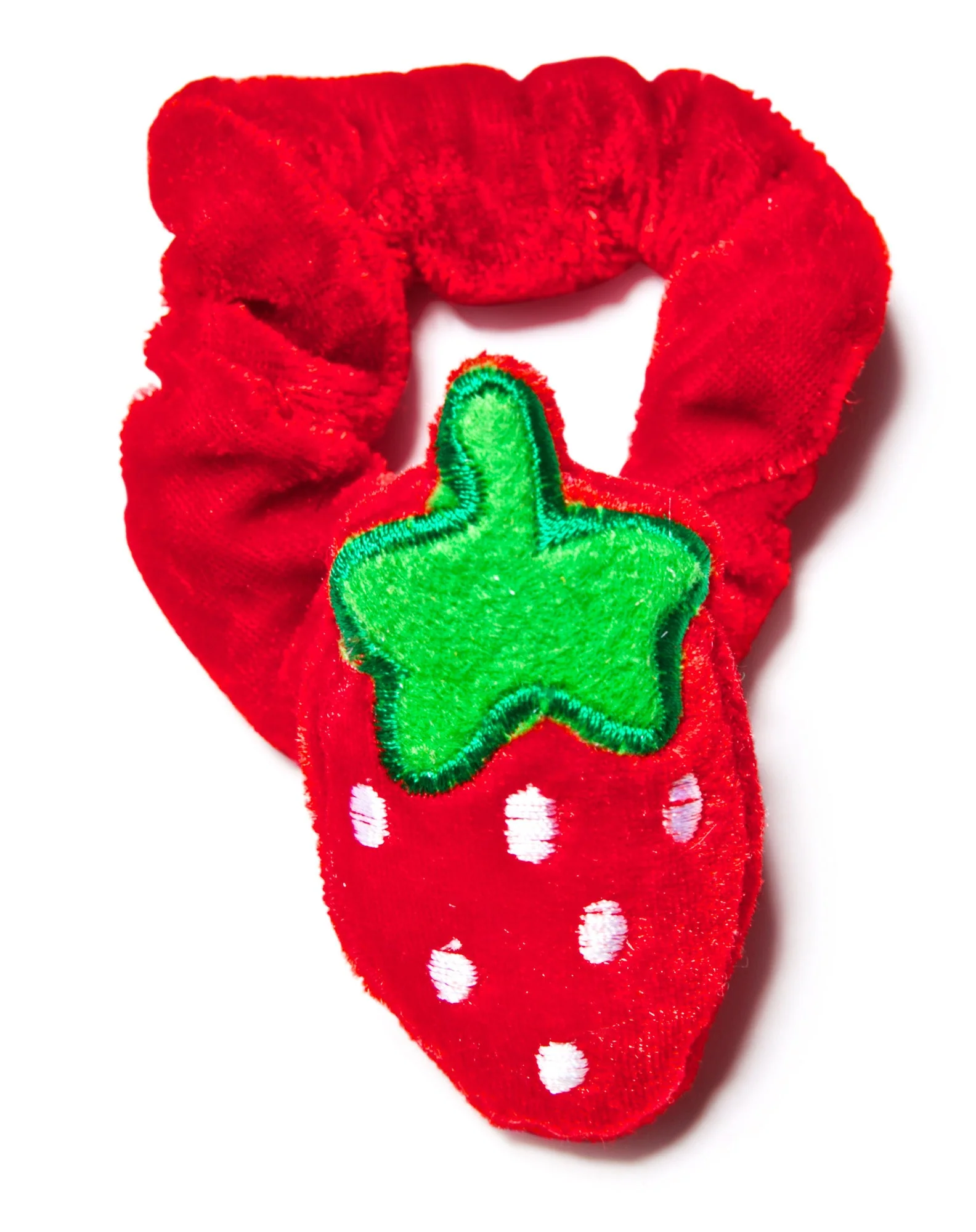 Ichigo Plush Scrunchie - Dark Pink - Image 10
