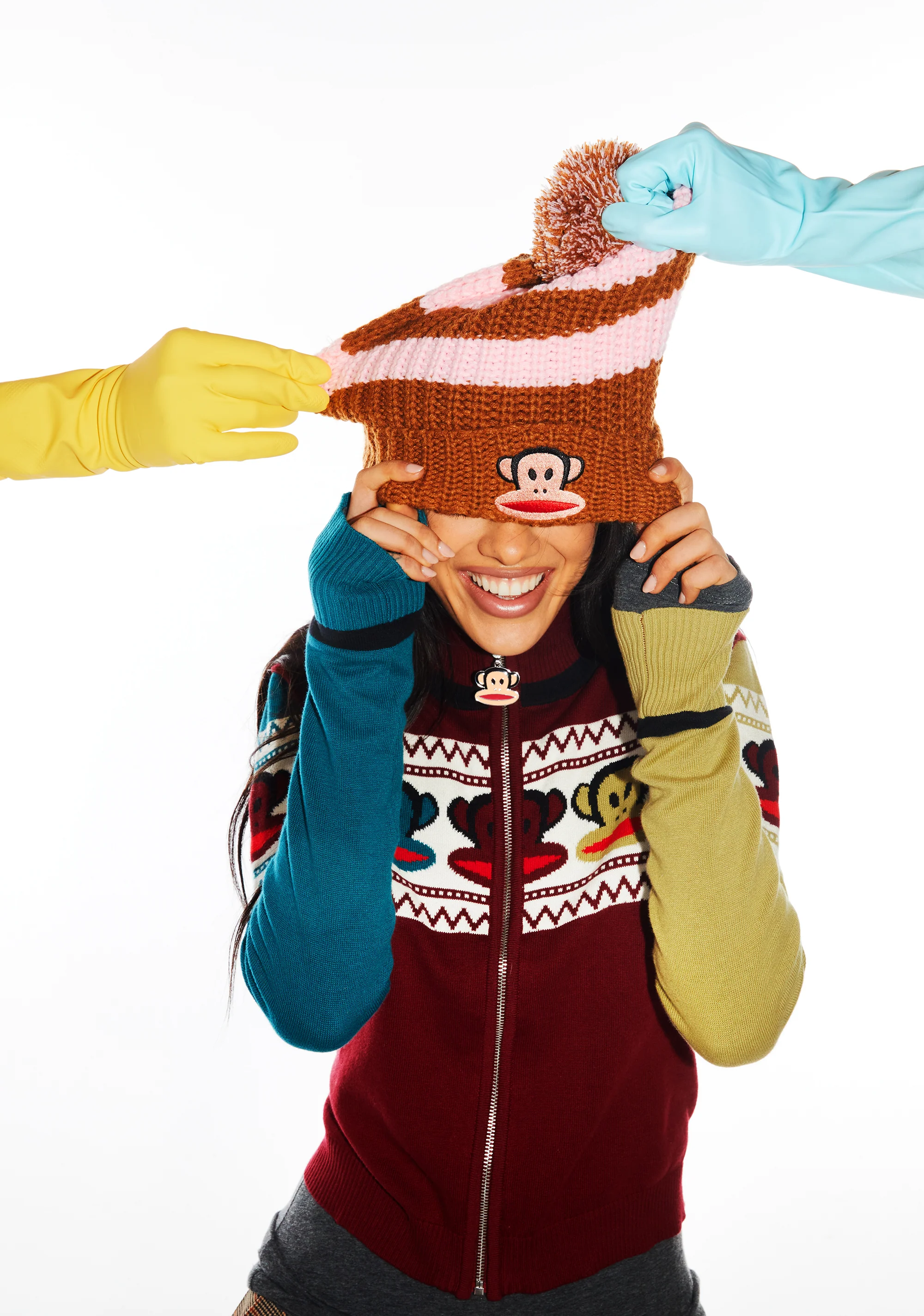 Iconic Behavior Pom Pom Beanie - Image 4