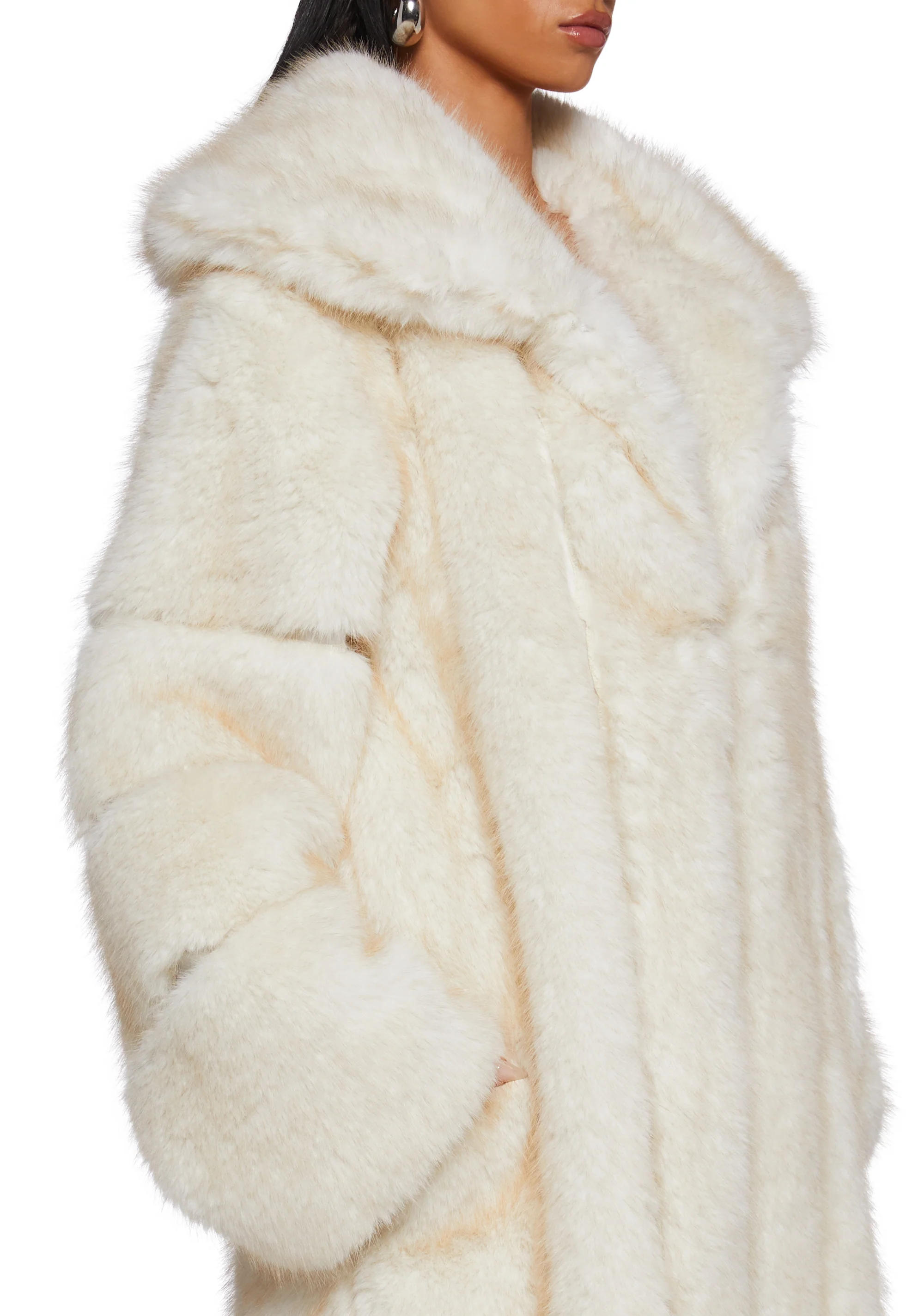 Iconic Infatuation Faux Fur Coat - Image 6