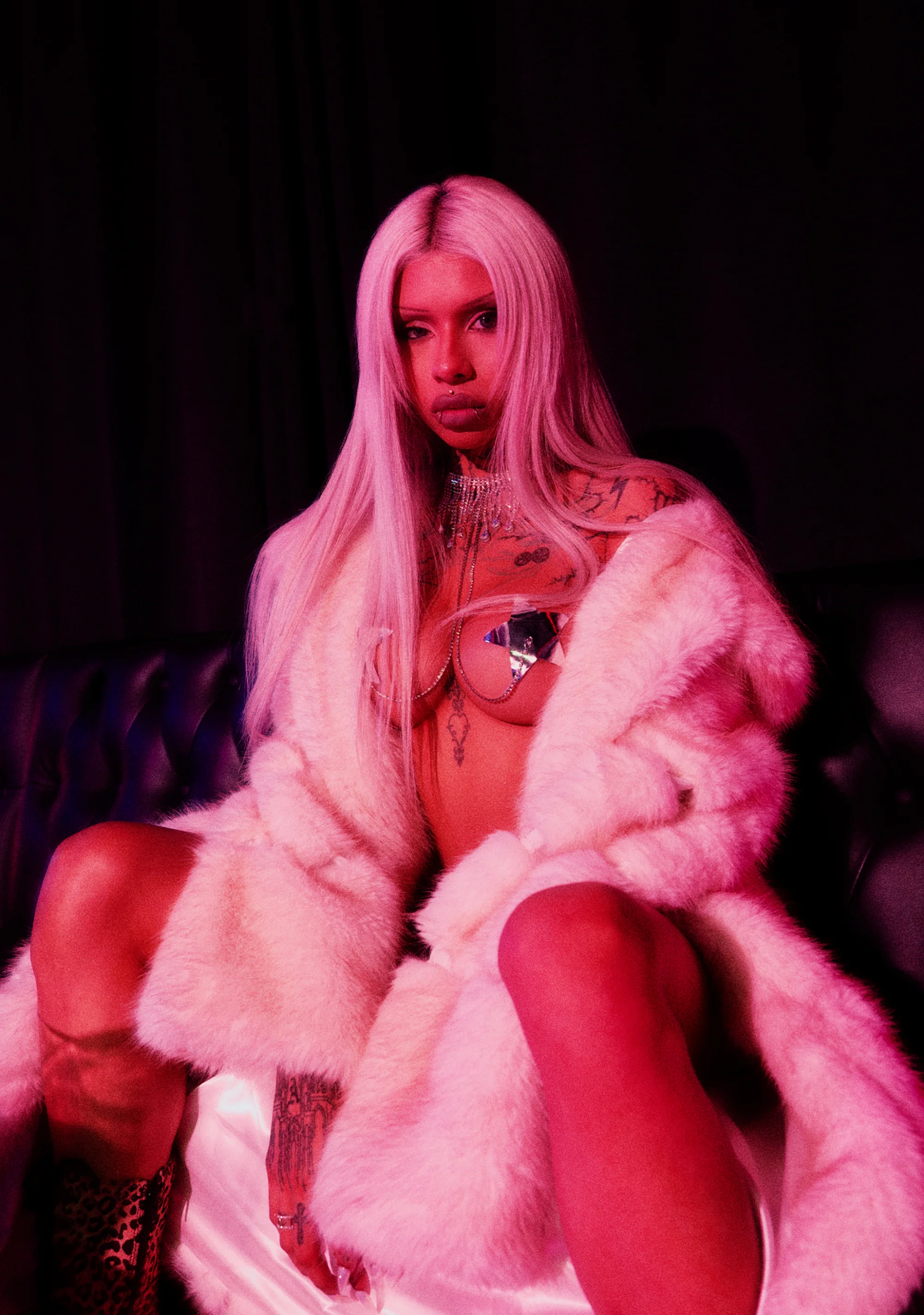 Iconic Infatuation Faux Fur Coat - Image 9