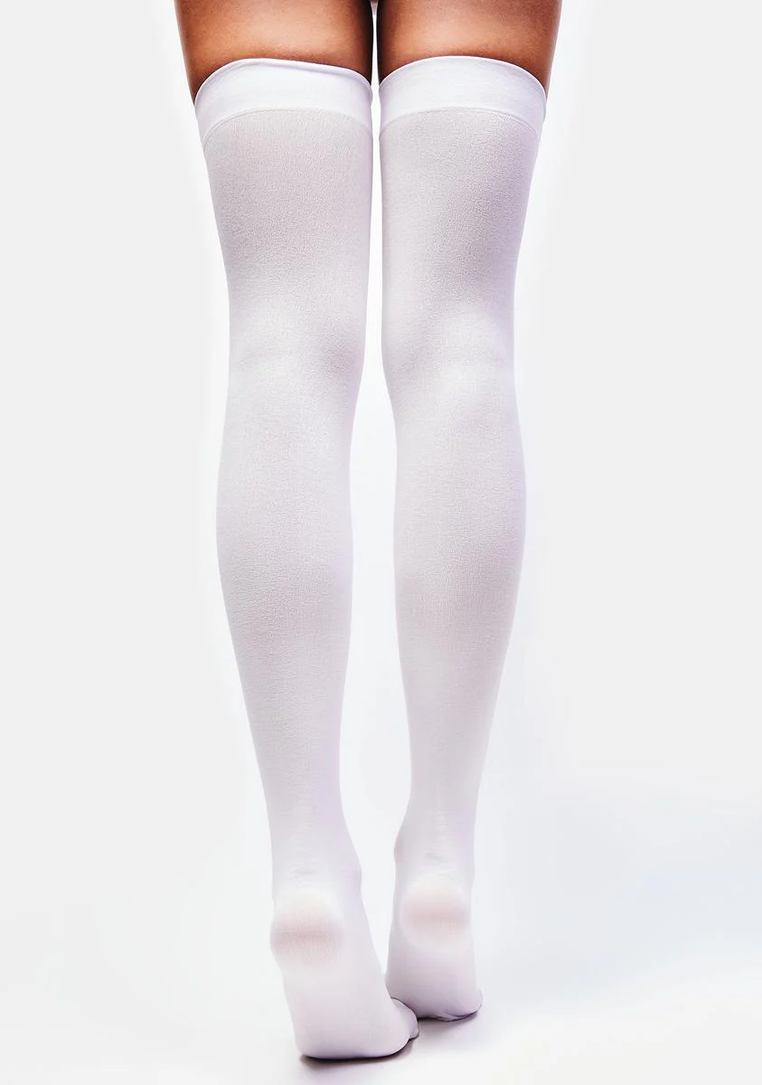Icy Angel Of Mine Sheer Thigh Highs - Image 3