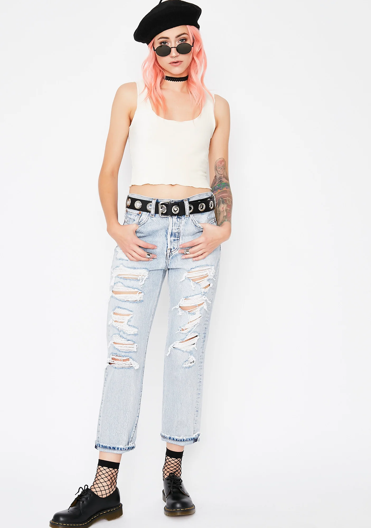 Icy No Love Tank Top - Image 3