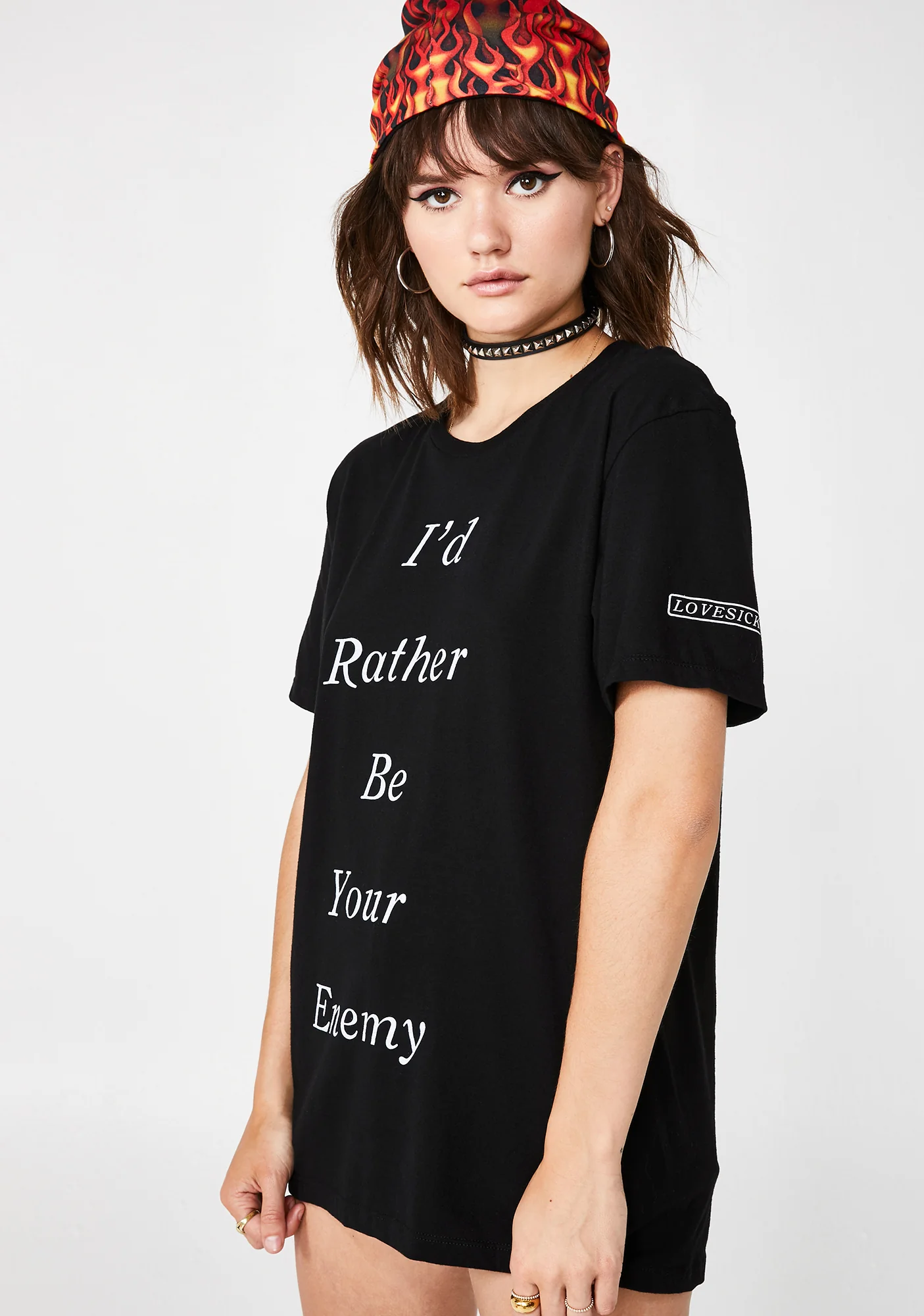I'd Rather Graphic Tee - Image 4