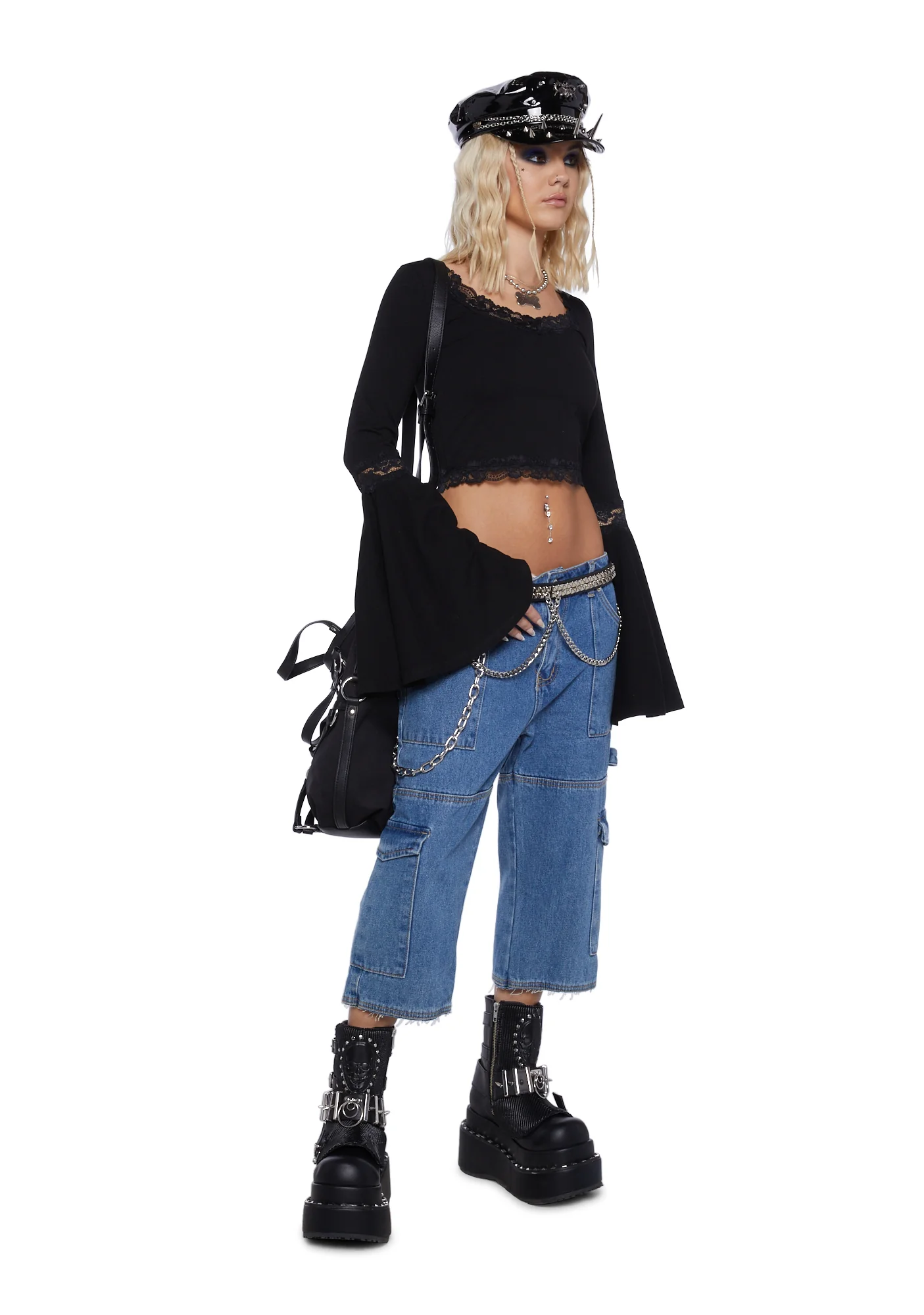 Idle Fun Lace Top - Image 2