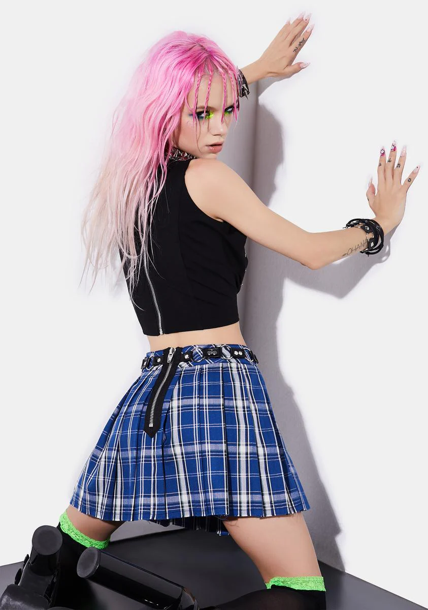 Idol Generation Safety Pin Corset Top - Image 4