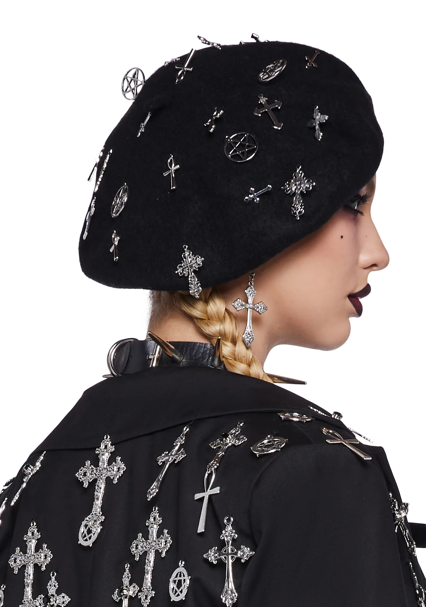 Idol Worship Wool Beret - Image 2