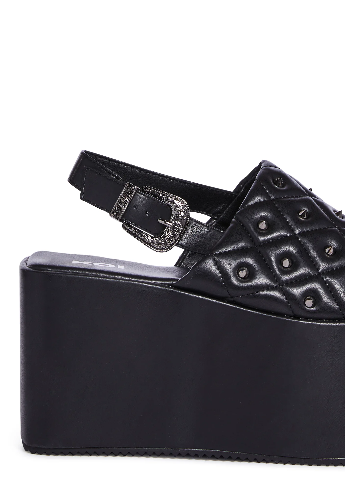 Imperial Web Platform Sandals - Image 3