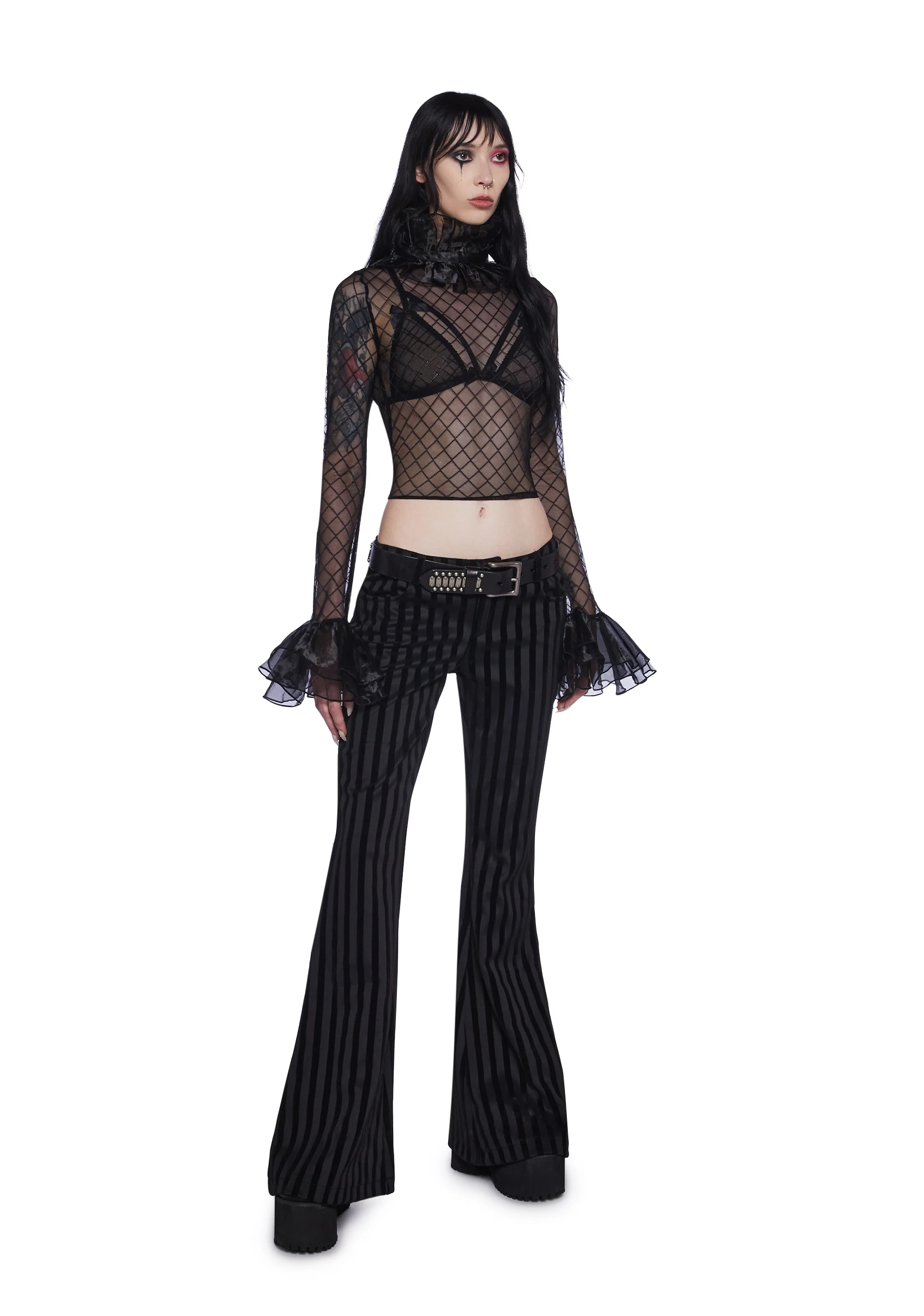 Impulsive Interlude Flare Pants - Image 3