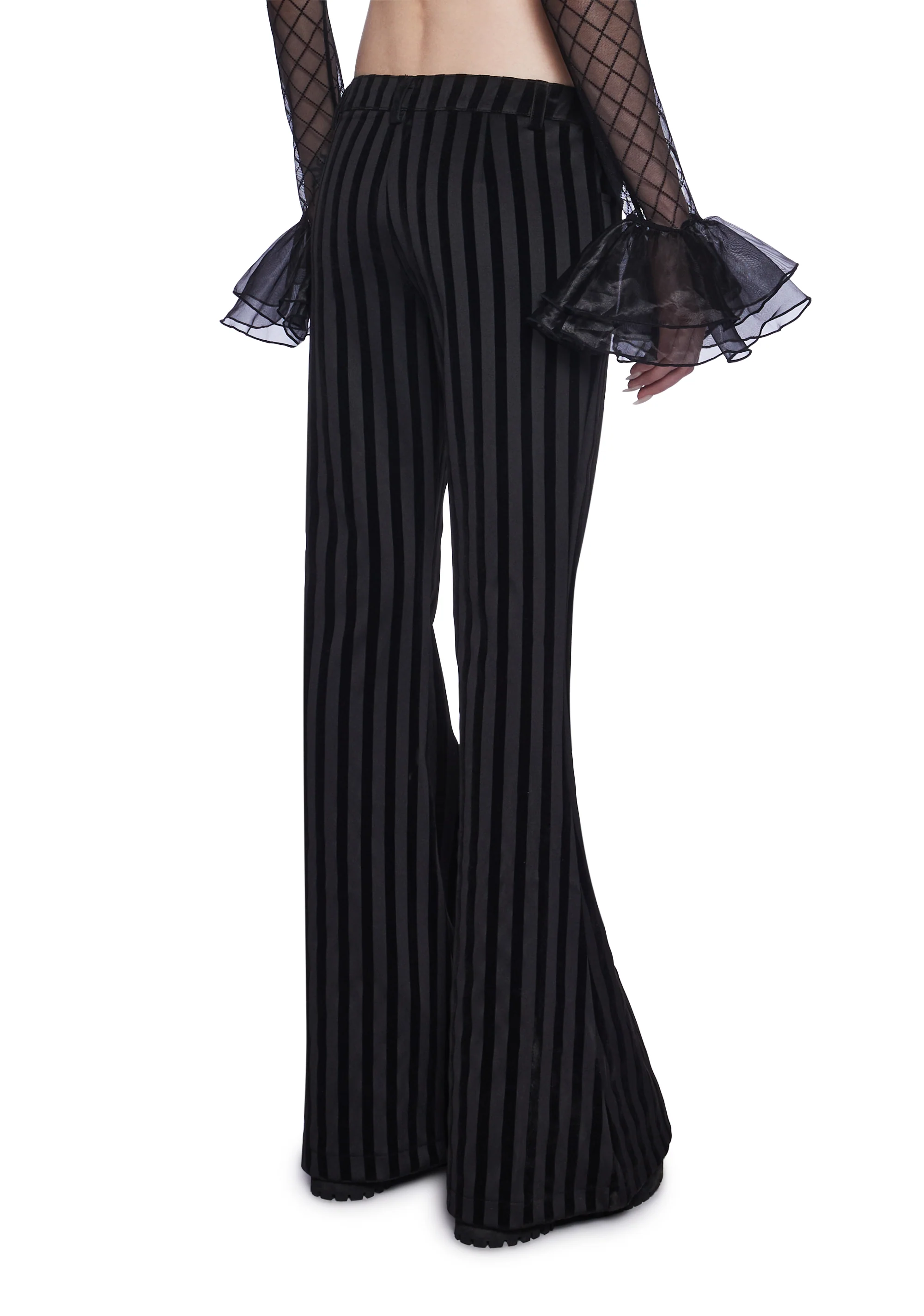 Impulsive Interlude Flare Pants - Image 4