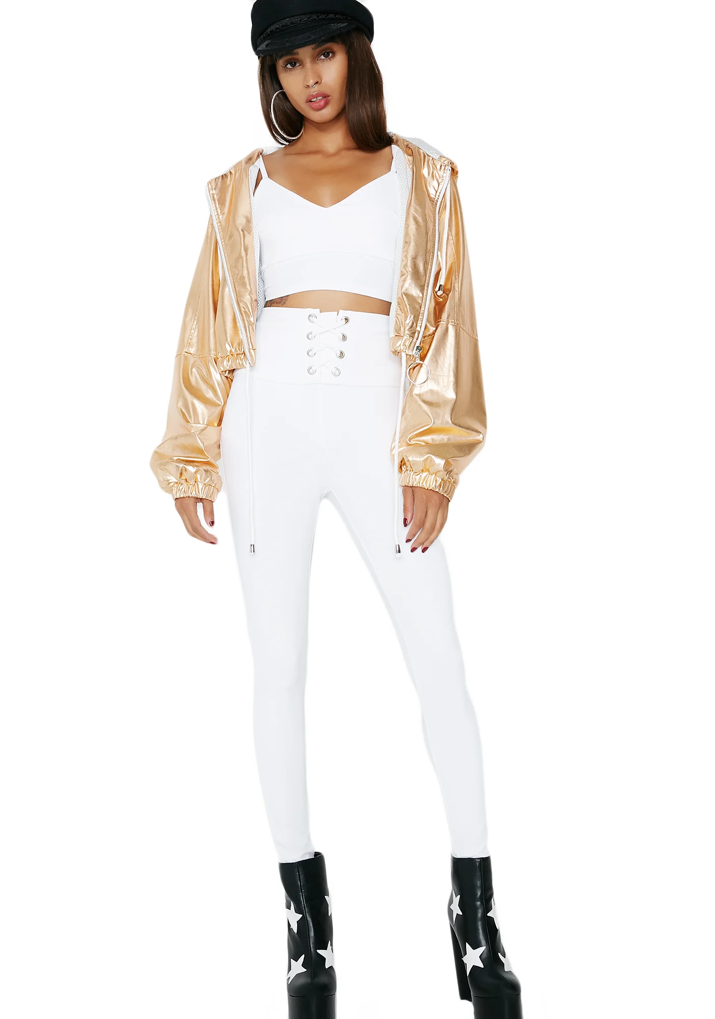 In A Flash Cropped Windbreaker - Image 5