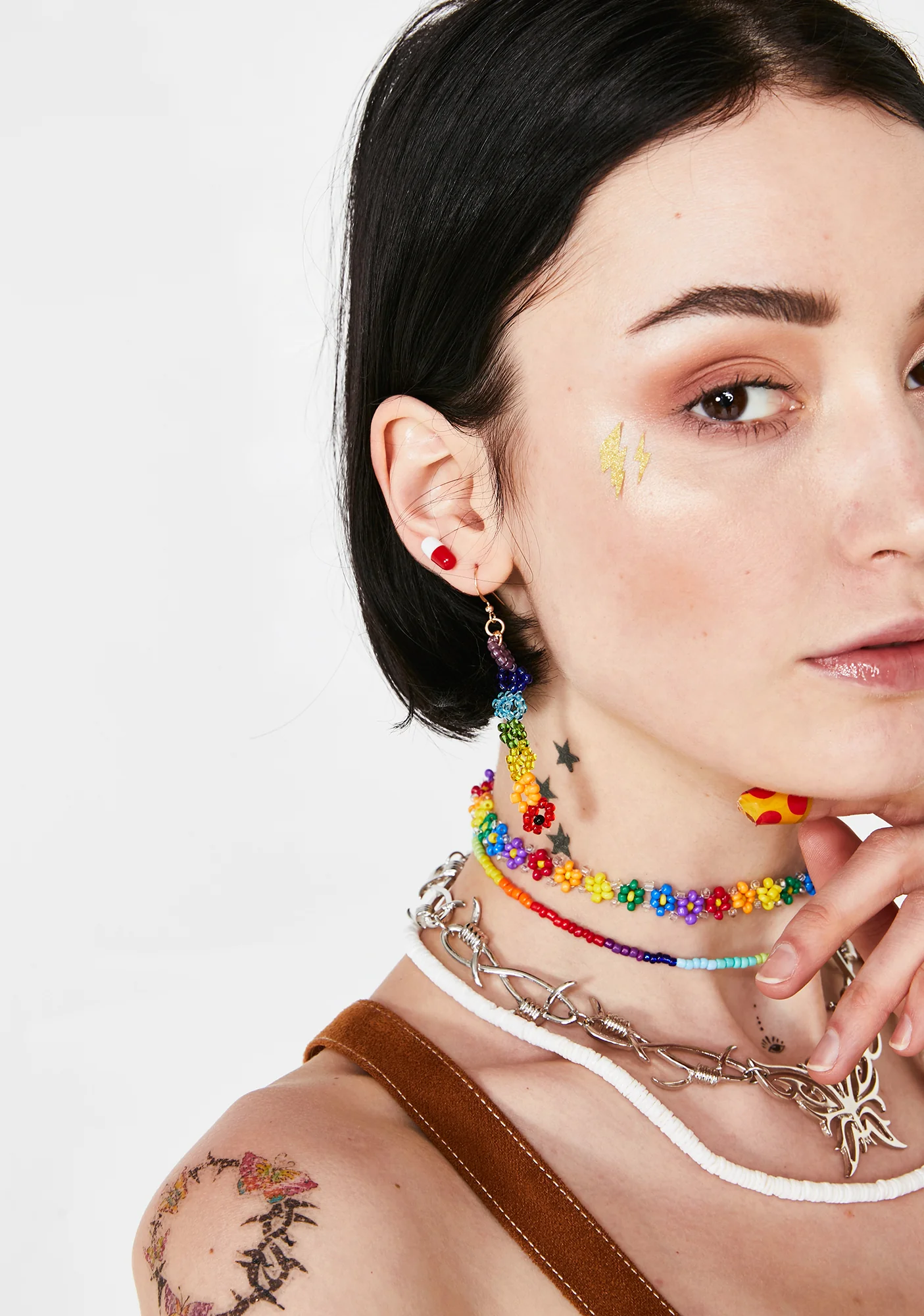 In Full Bloom Rainbow Earrings - Image 3