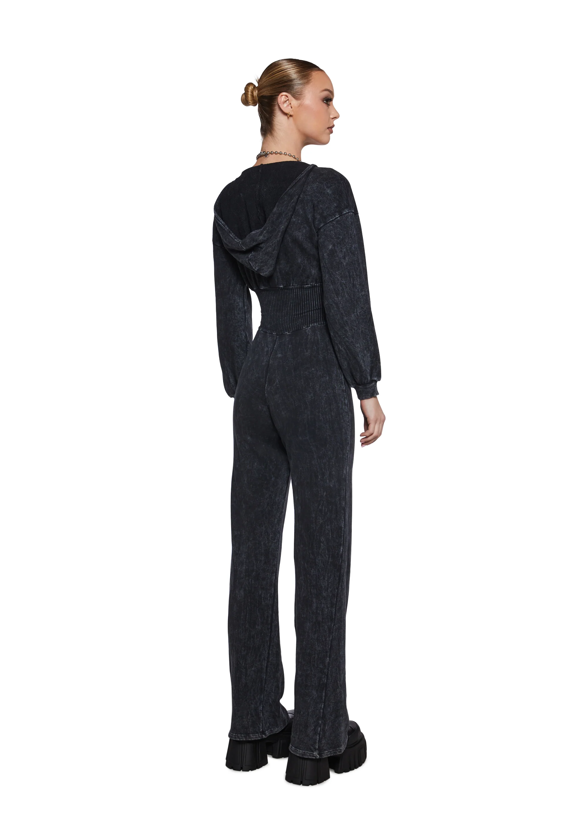 In My Stereo Lab Hooded Jumpsuit - Image 4