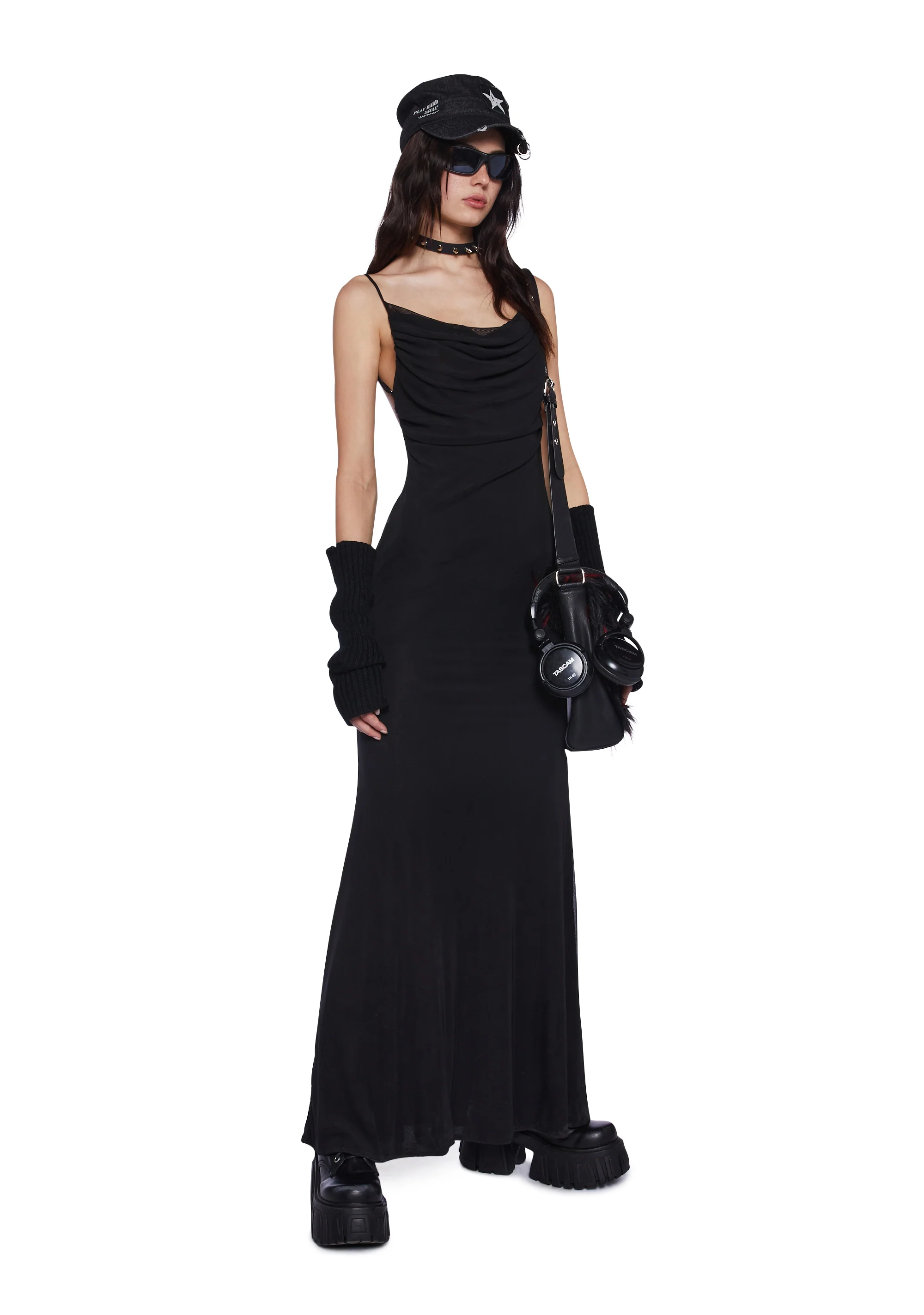 Gaze Of Love Maxi Dress - Black - Image 6