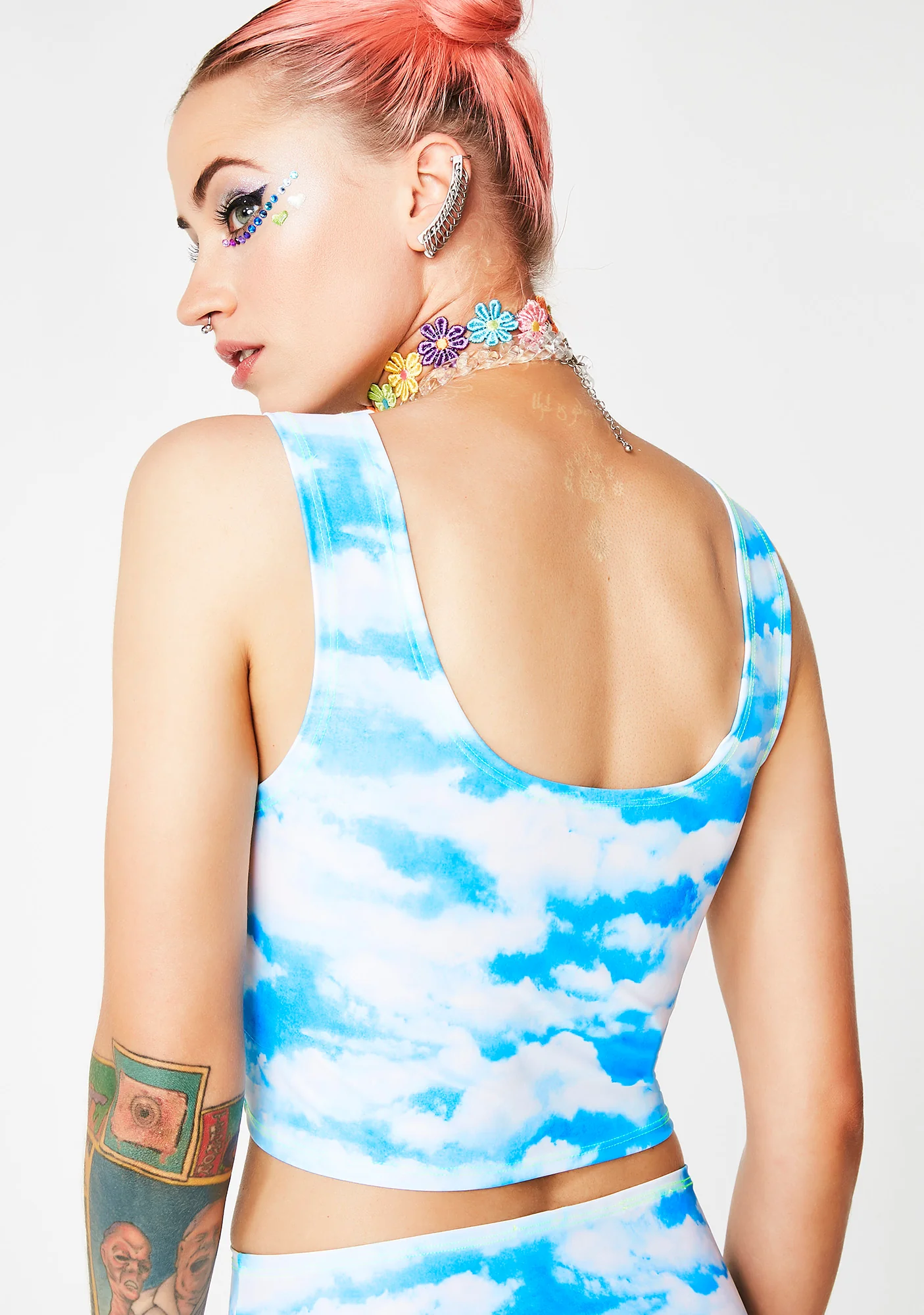 In The Clouds Crop Top - Image 3