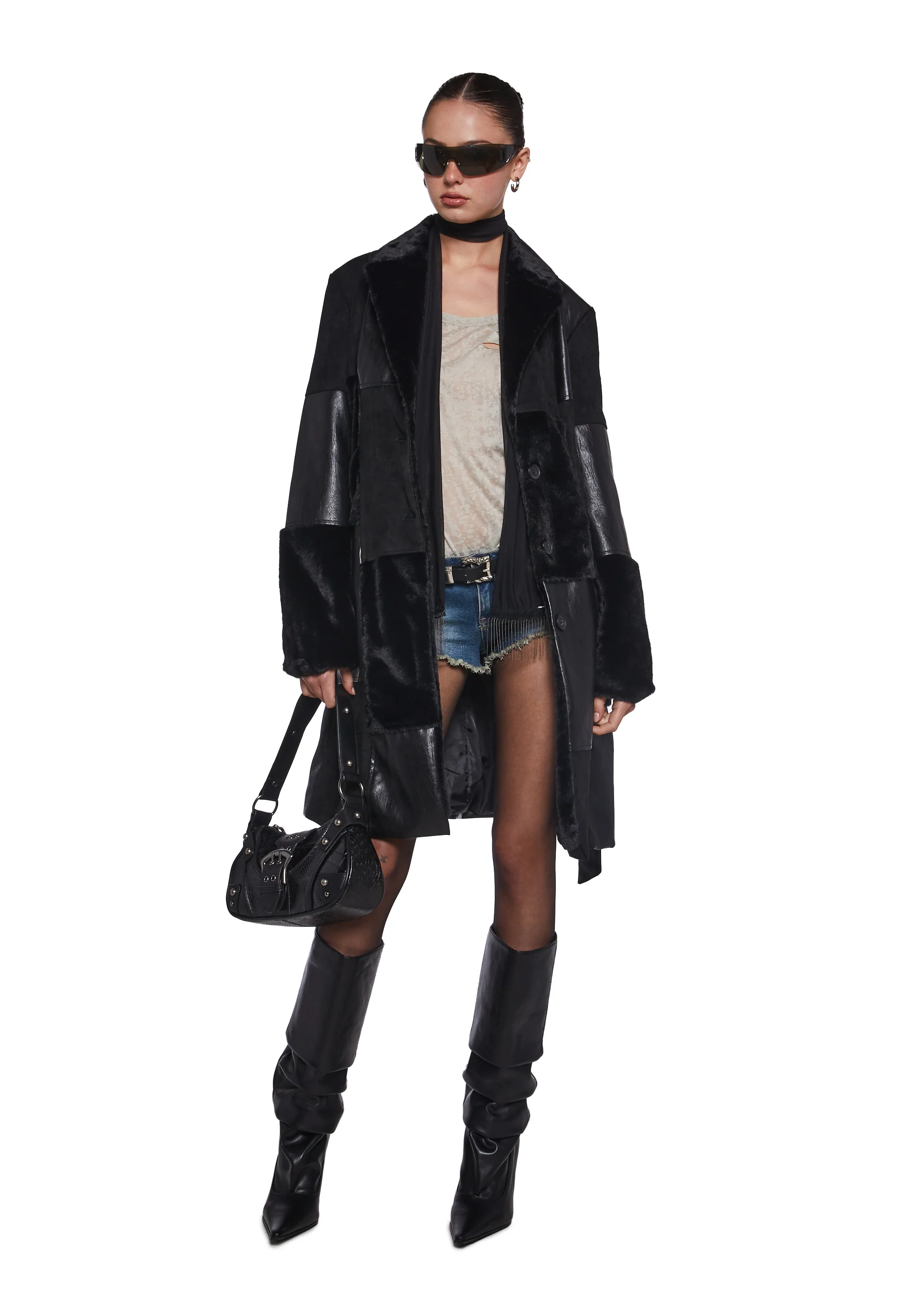 In The Twilight Faux Fur Coat - Image 2