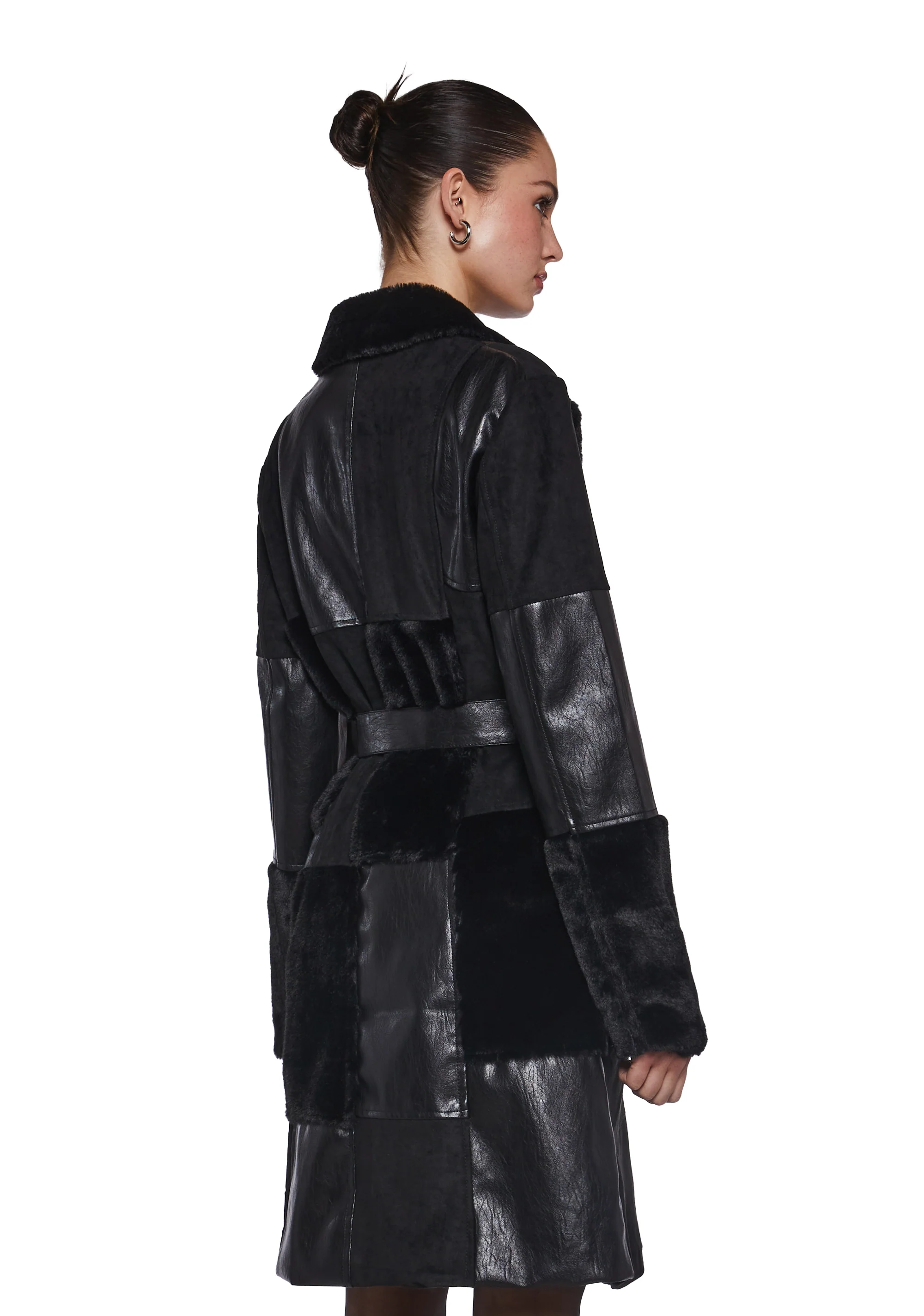 In The Twilight Faux Fur Coat - Image 4