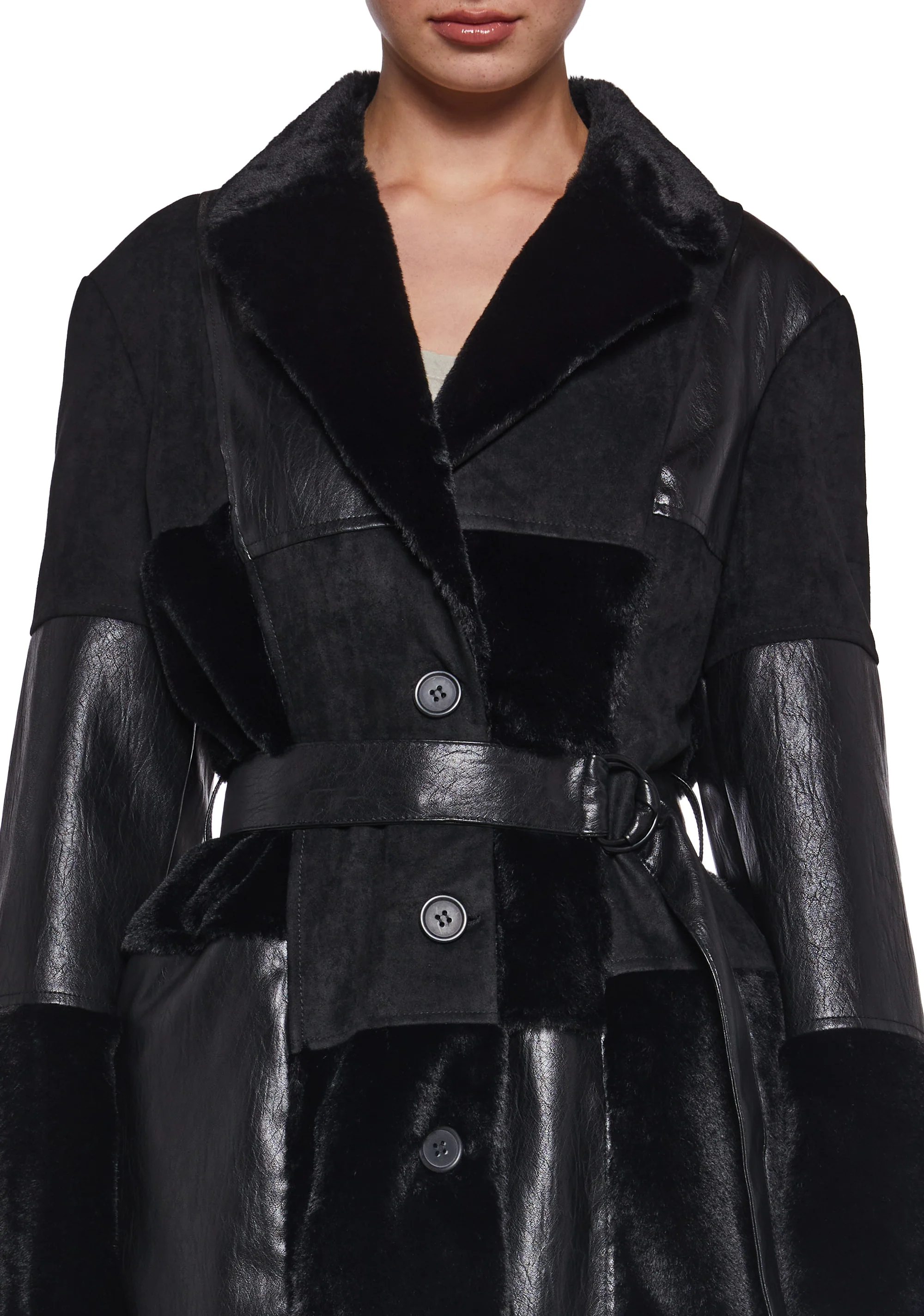 In The Twilight Faux Fur Coat - Image 6