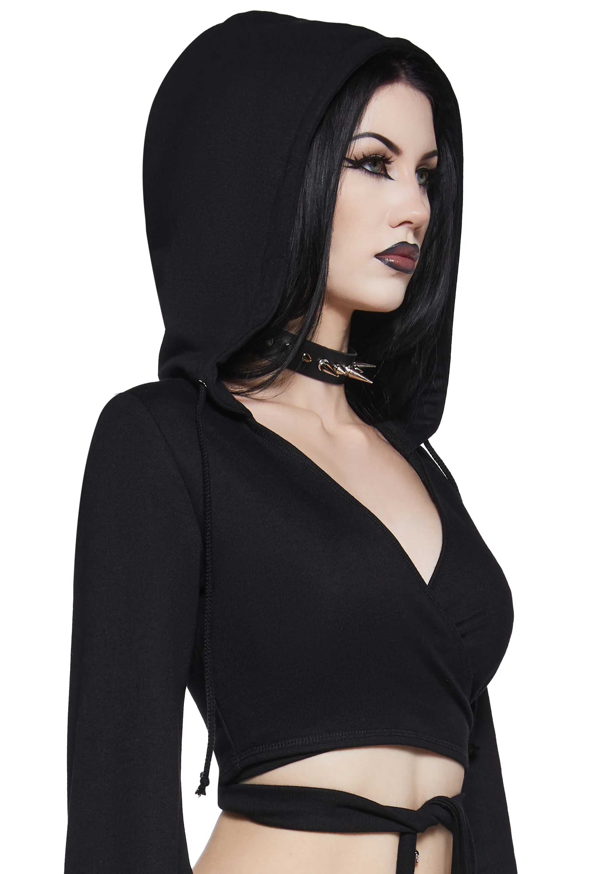 In Your Dark Dreams Wrap Top - Image 4