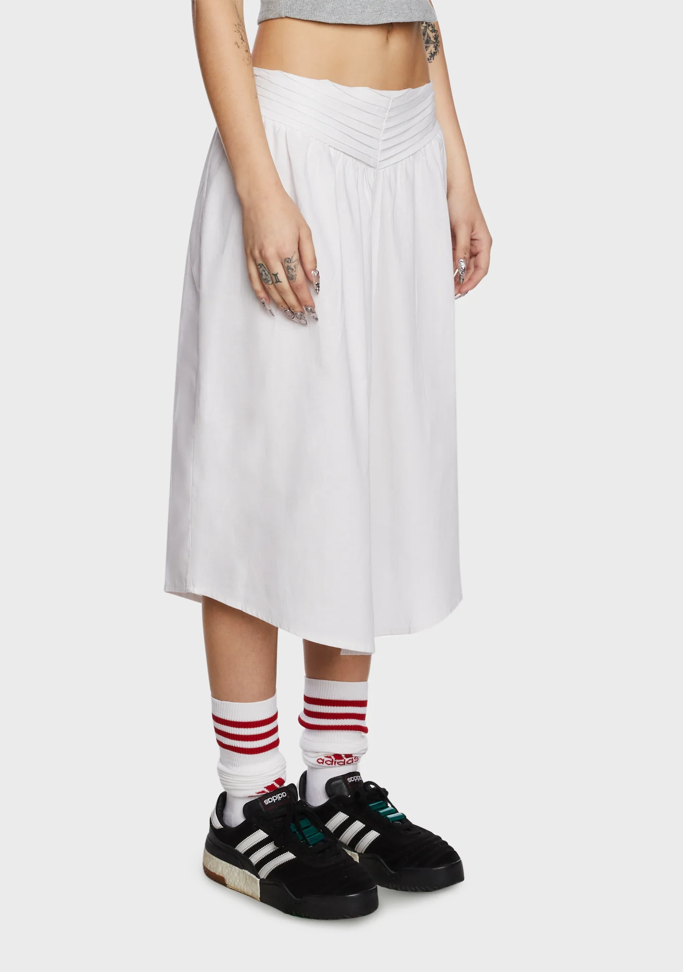 India Midi Skirt - White - Image 3