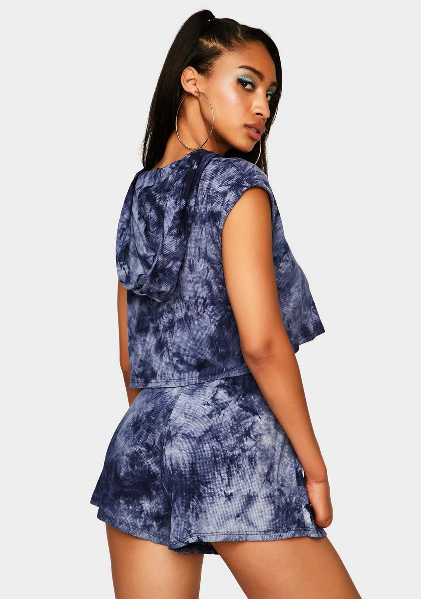Indigo Mellow Out Tie Dye Set - Image 4