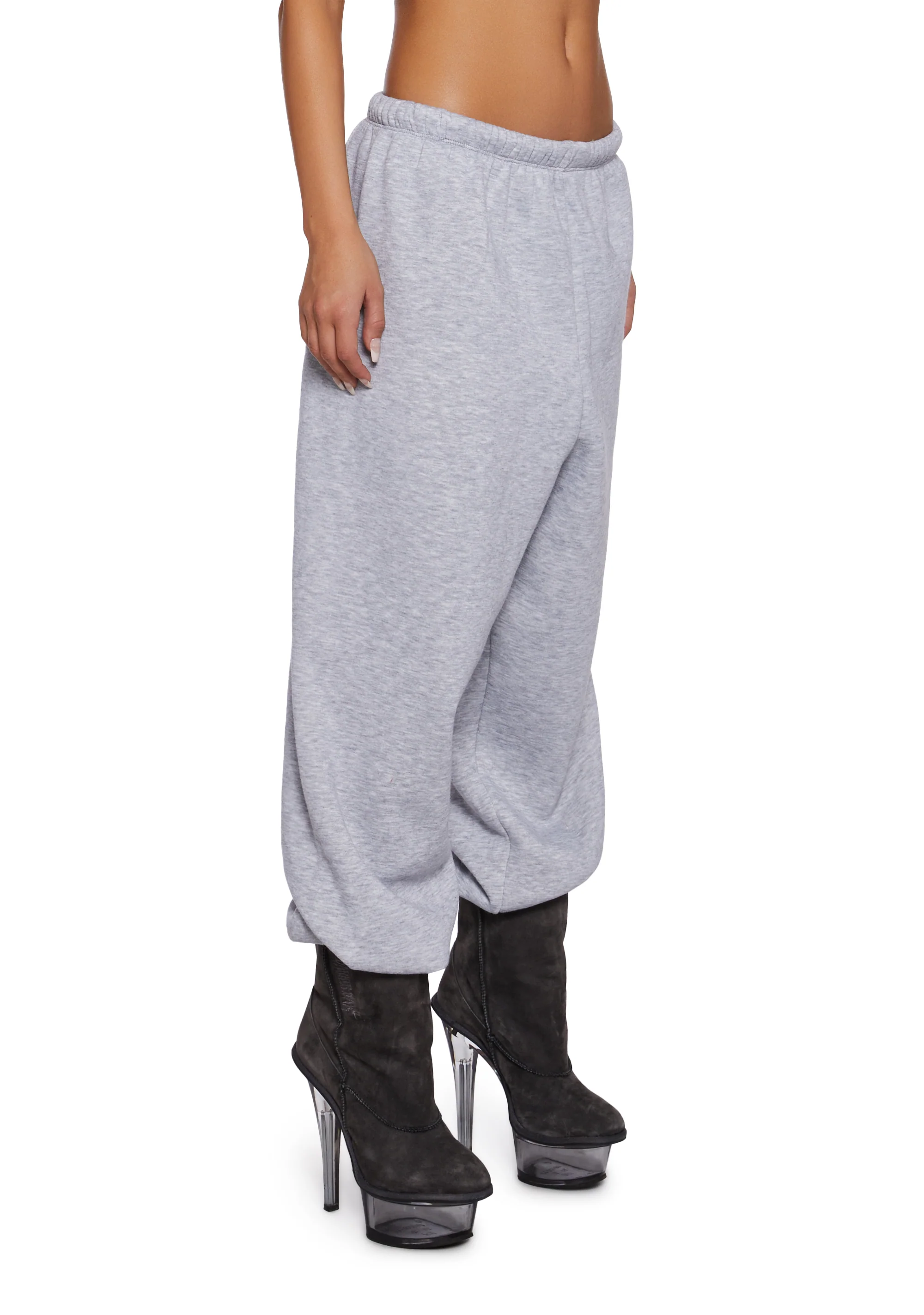 Indulge Me Sweatpants - Gray - Image 3