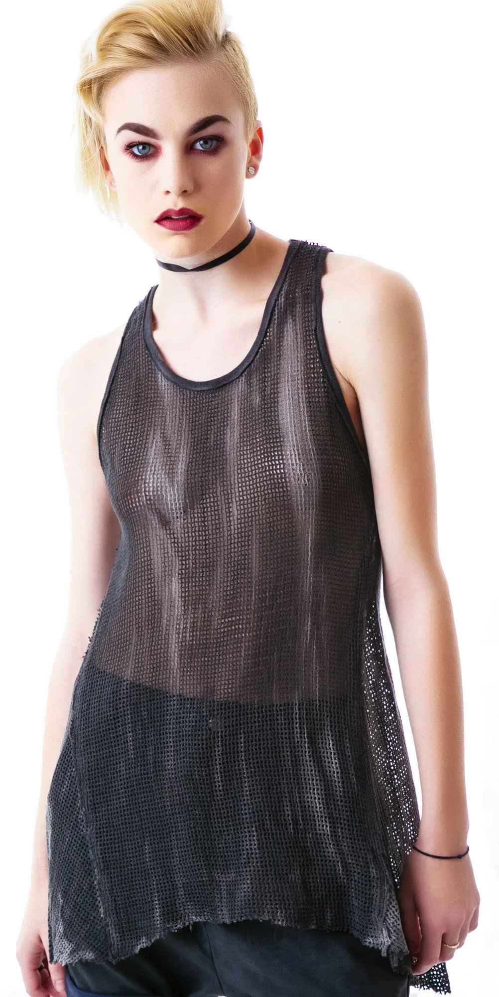 Industrial Mesh Tank - Black - Image 20