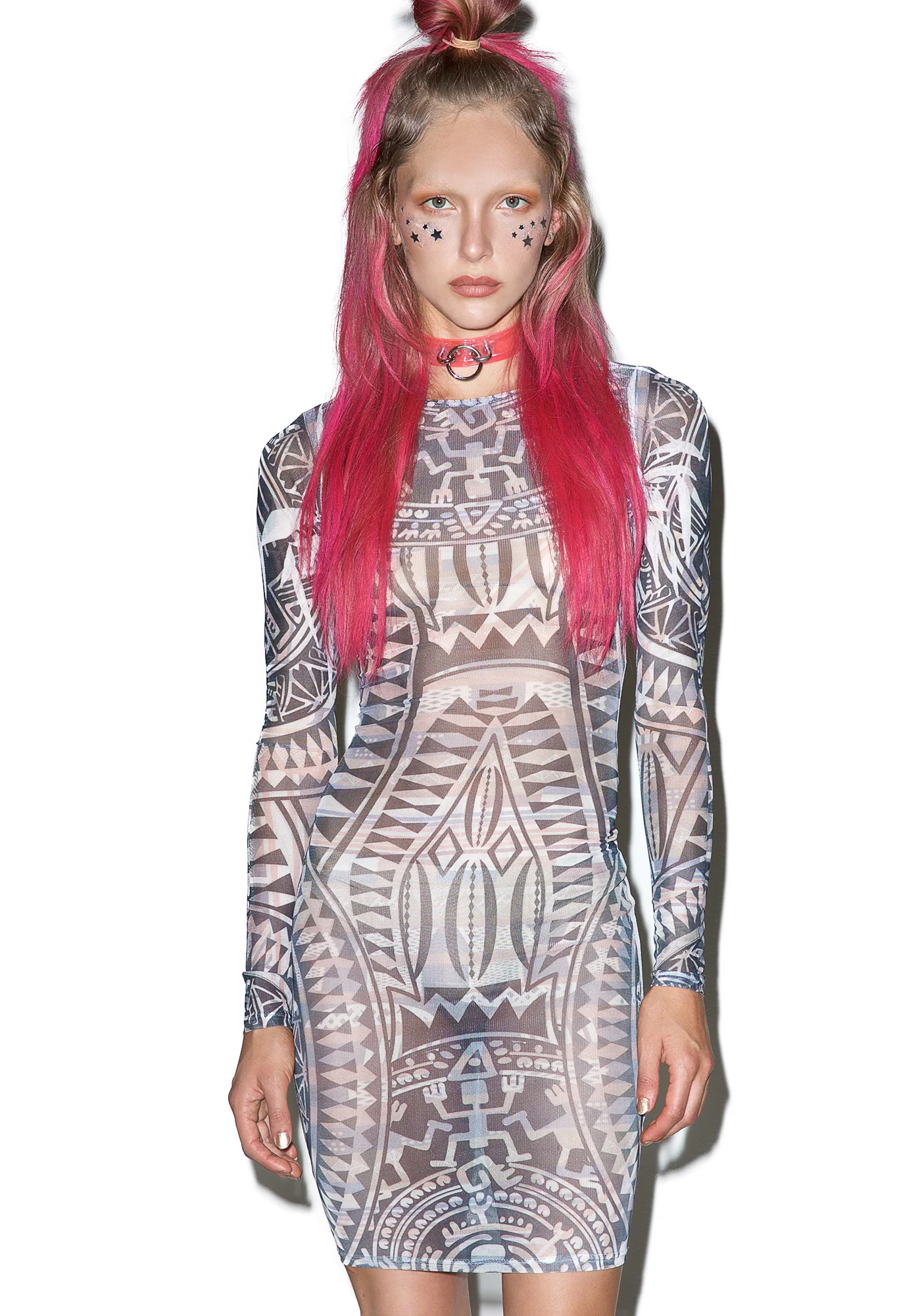 Inked Up Tattoo Dress - Image 5