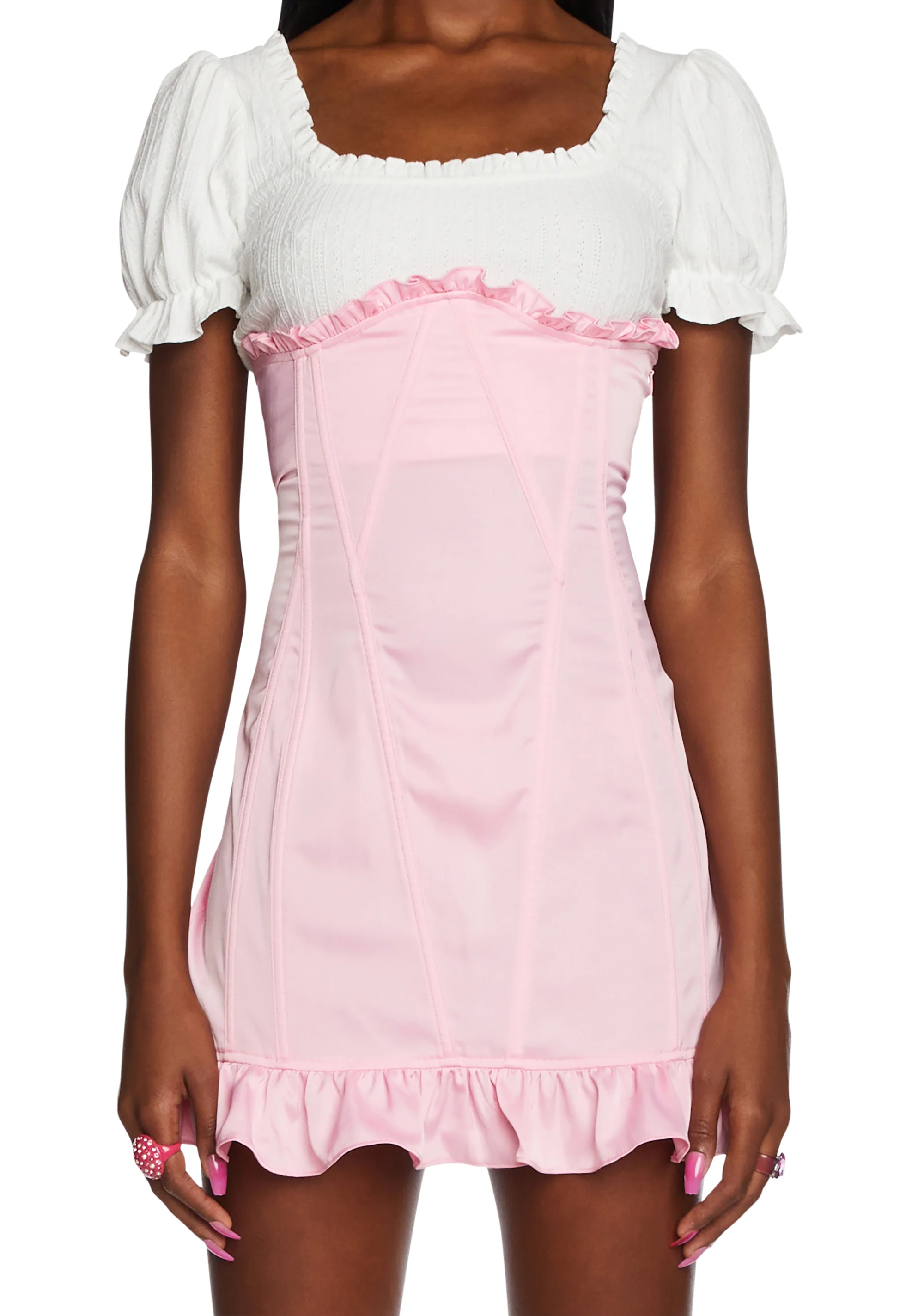 Innocent Splendor Underbust Dress - Image 5