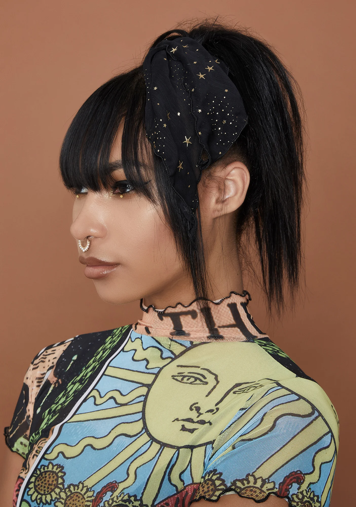 Into The Cosmos Scarf Scrunchie - Image 3