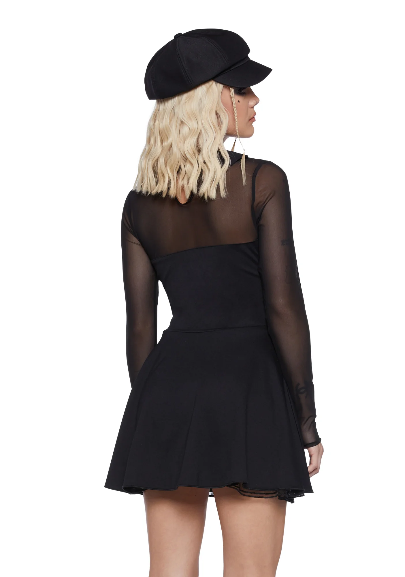 Into The Mists Long Sleeve Dress - Image 4