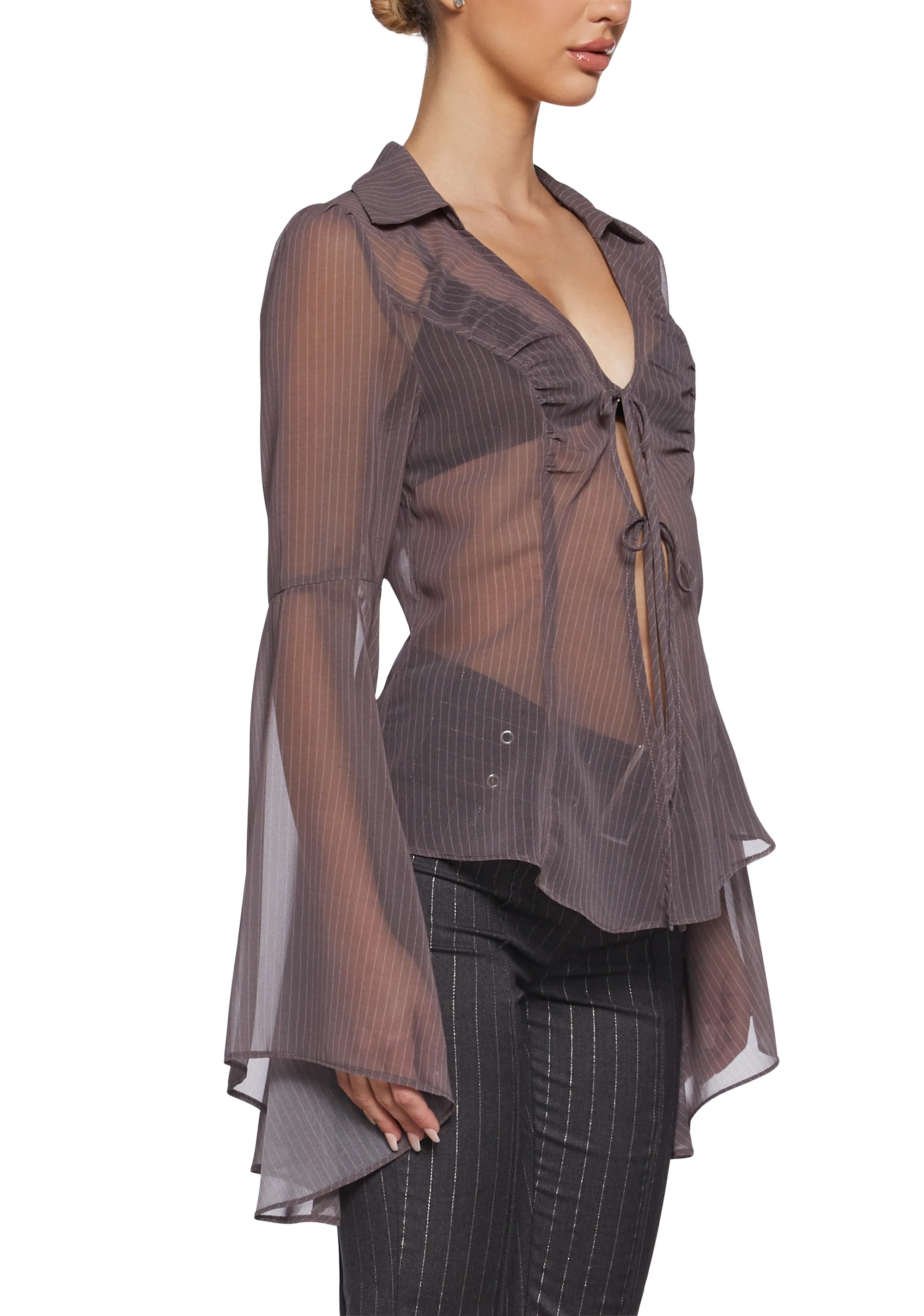 Intrigue Overdue Long Sleeve Top - Image 5