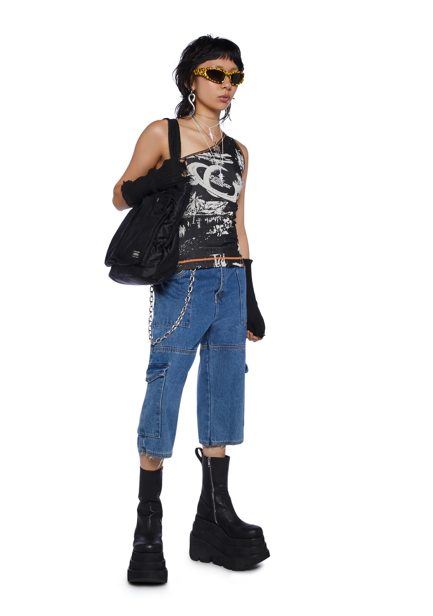 Invasion Asymmetrical Tank Top - Image 2