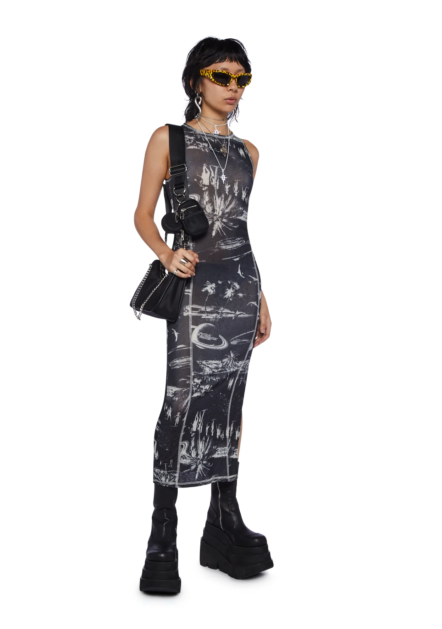 Invasion Midi Dress - Image 5