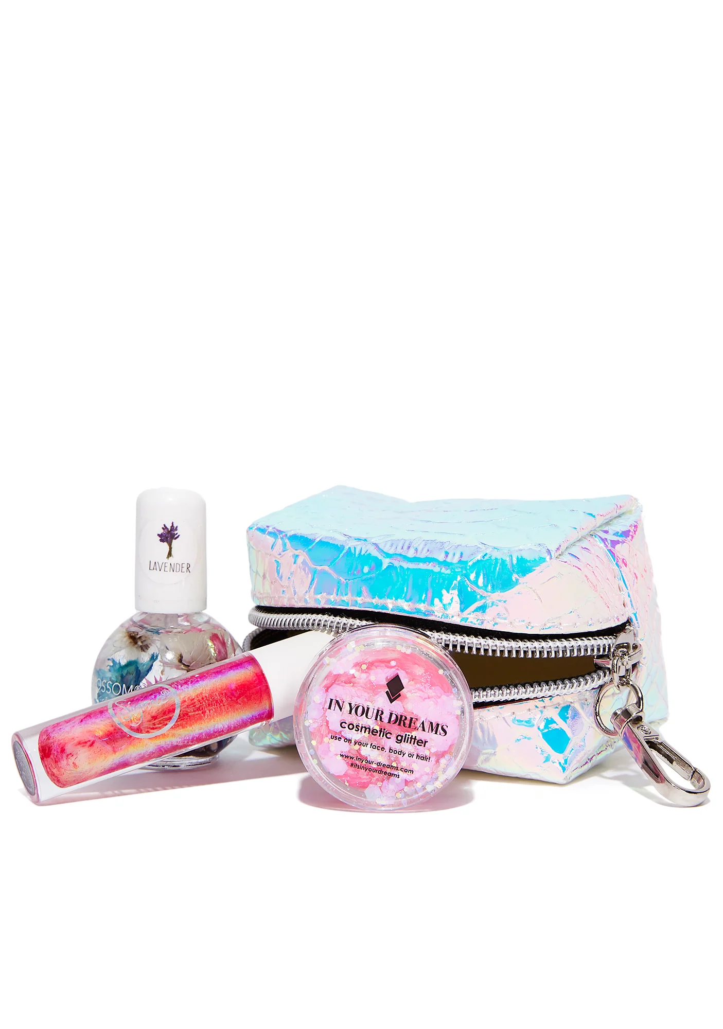 Iridescent Slithering Pouch Keychain - Image 3