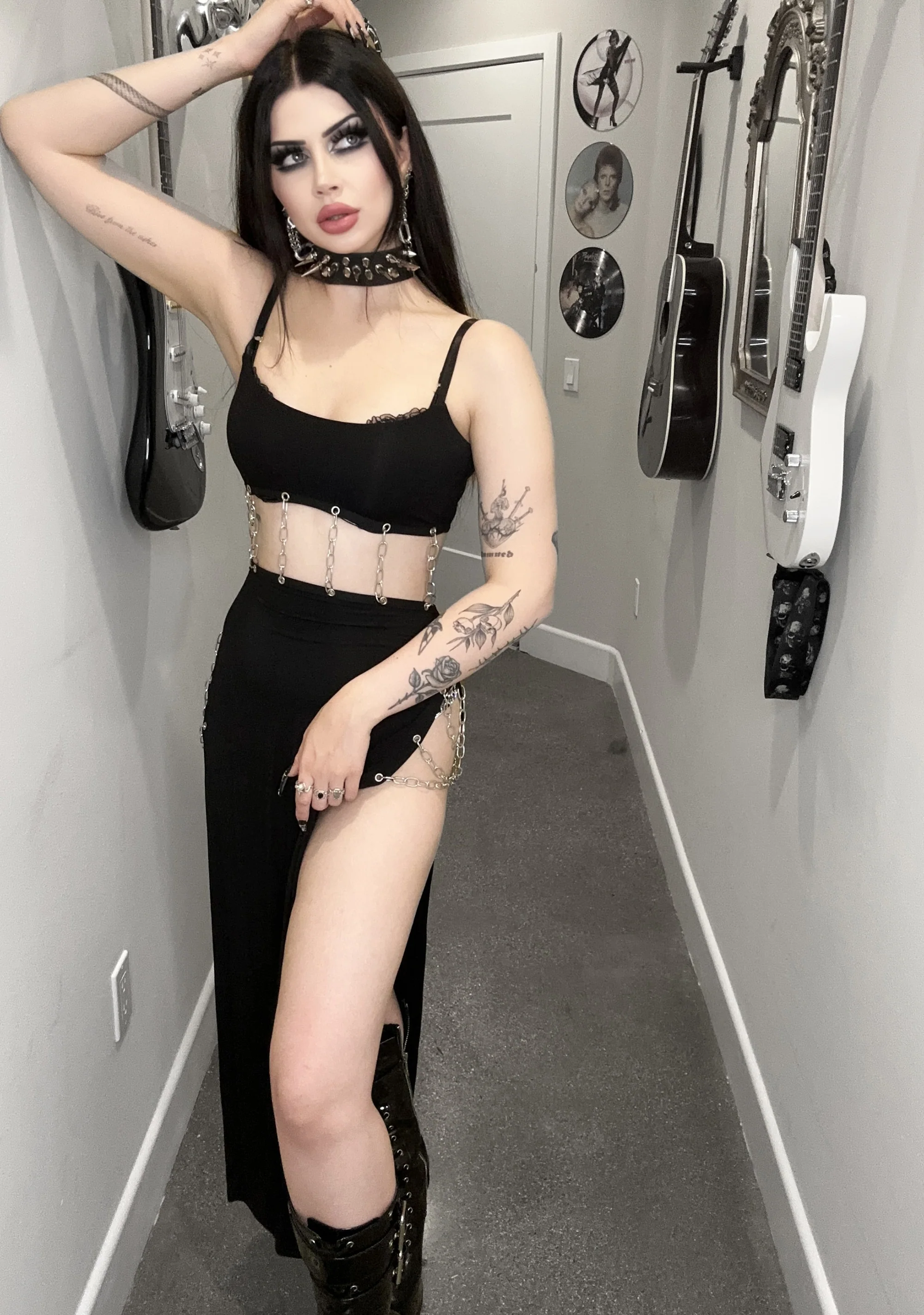 Iron Melody Midi Dress - Image 7
