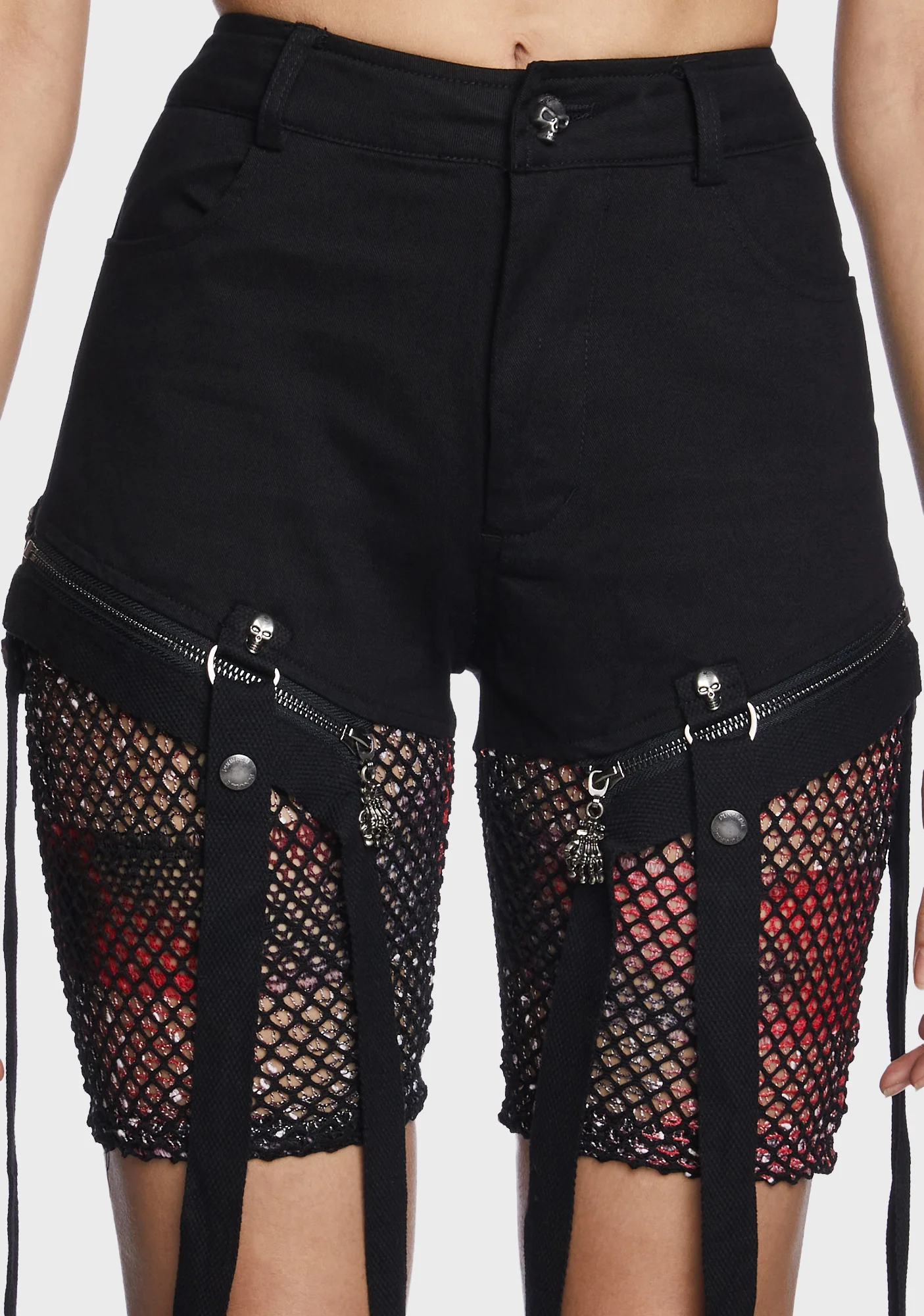 Irregular Flared Detachable Trousers - Image 2