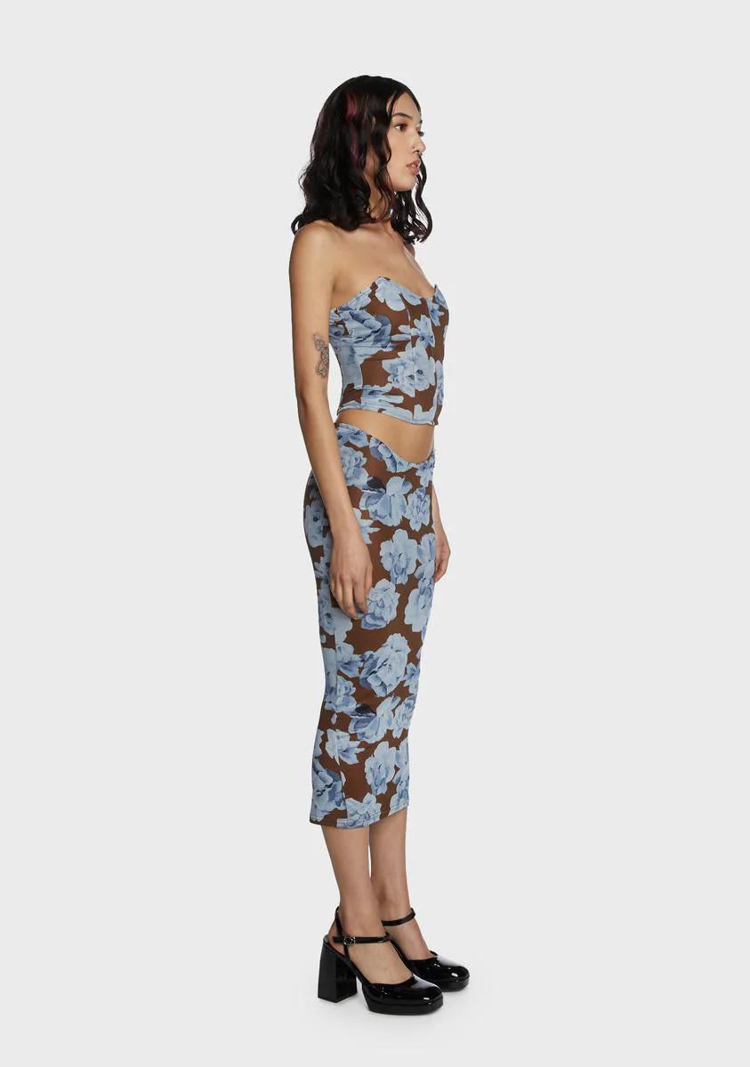 Irresistible Charm Skirt Set - Black - Image 3