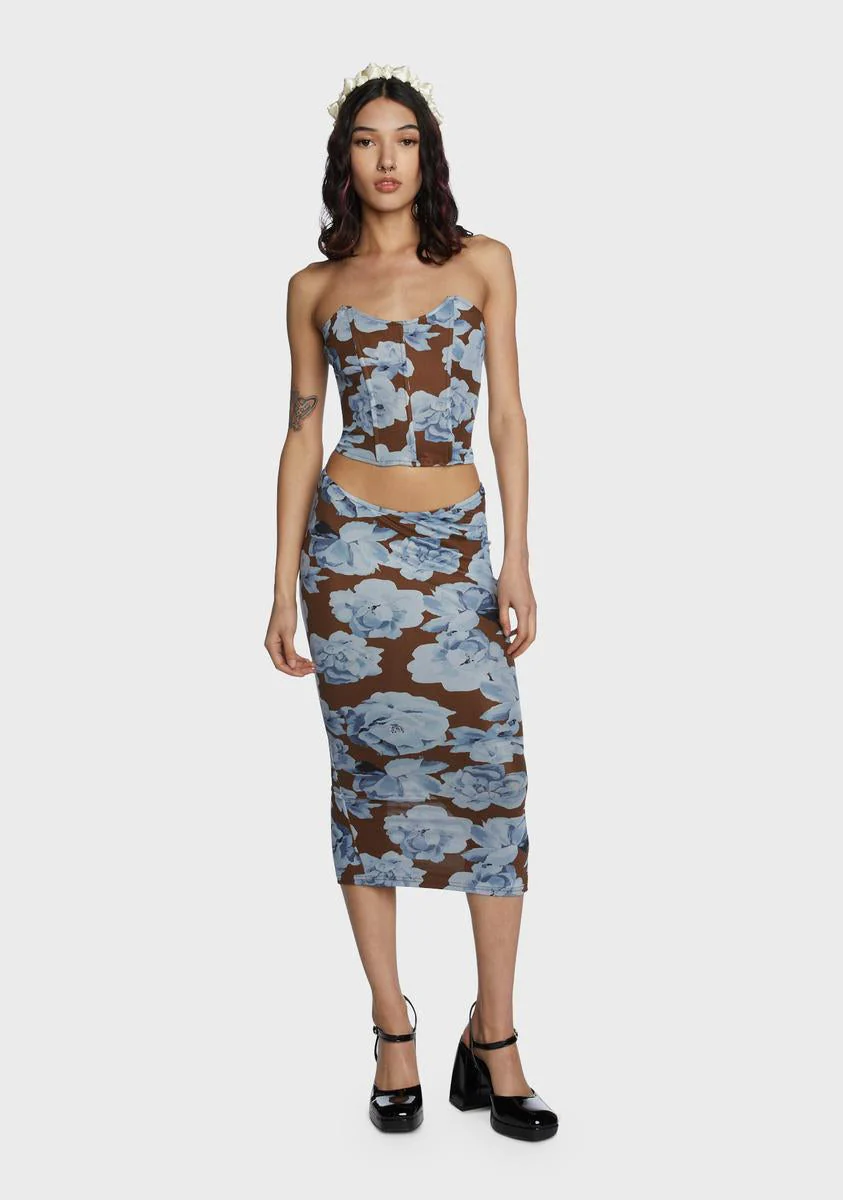 Irresistible Charm Skirt Set - Black - Image 5
