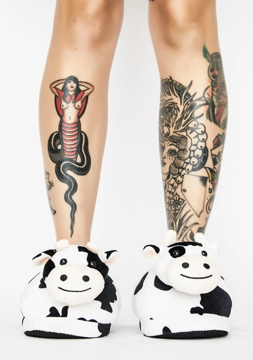 Issa Moo'd Cow Slippers - Image 4